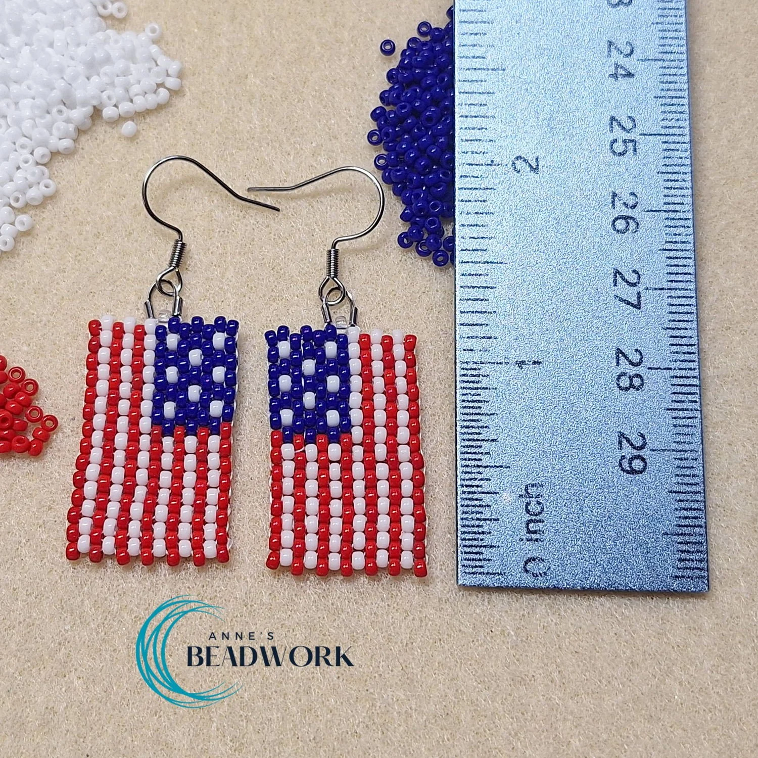 Earrings_Peyote Stitch_Flag_USA_20260125_Length.jpg