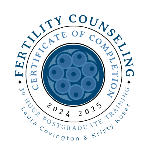 Certificate of completion, Covington Fertility Counseling Postgraduate Training
