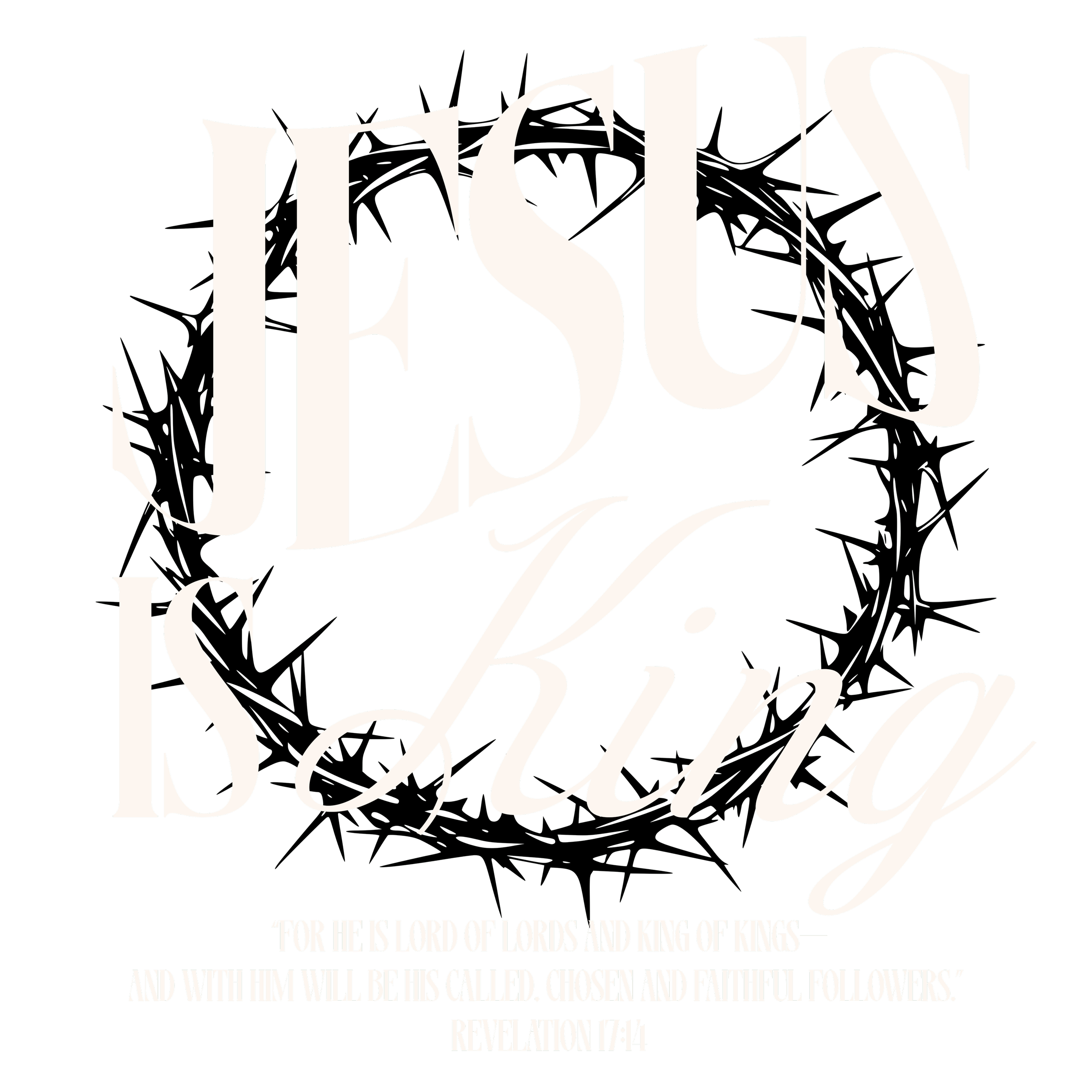 Jesus is King (Back).png