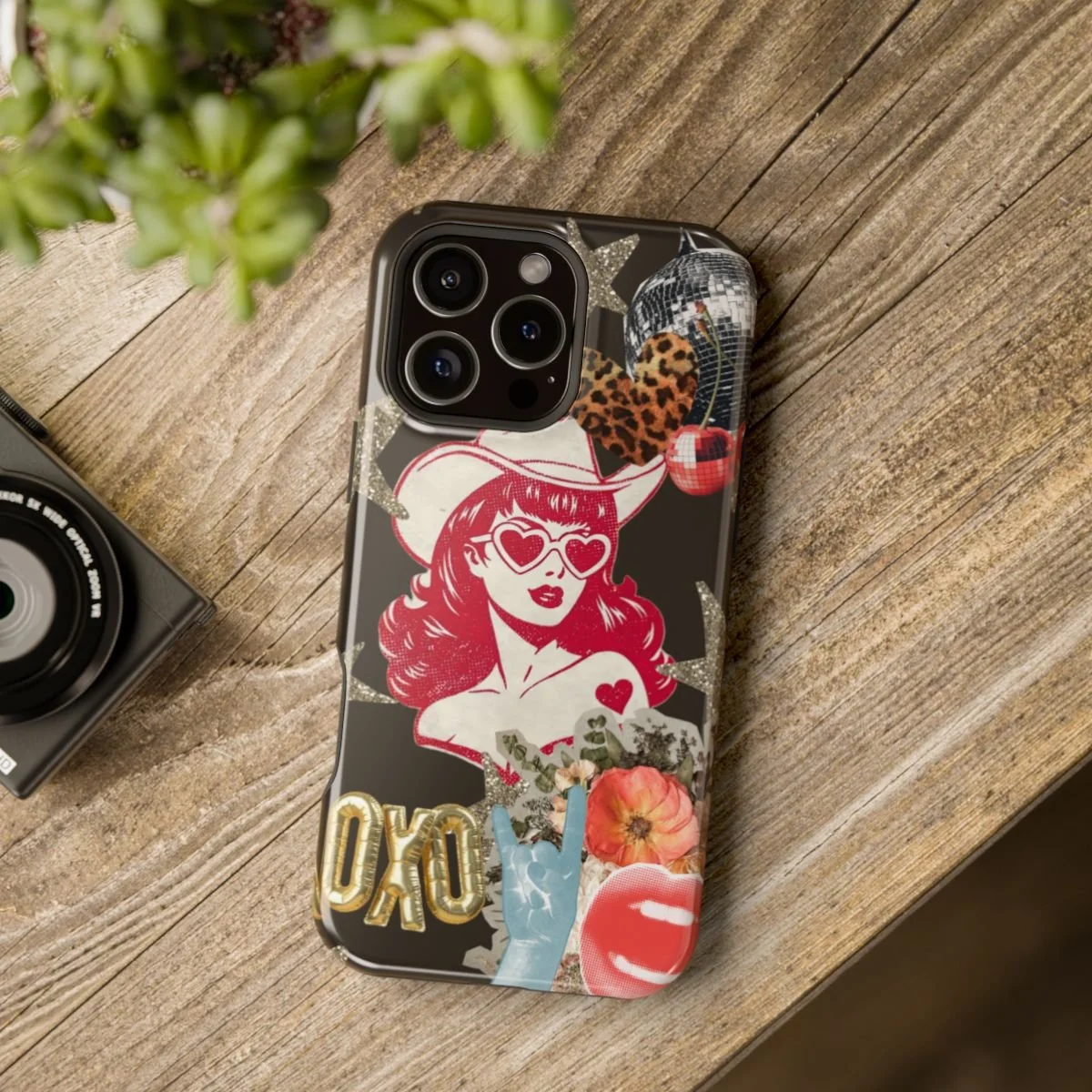 Retro Cowgirl Phone Case