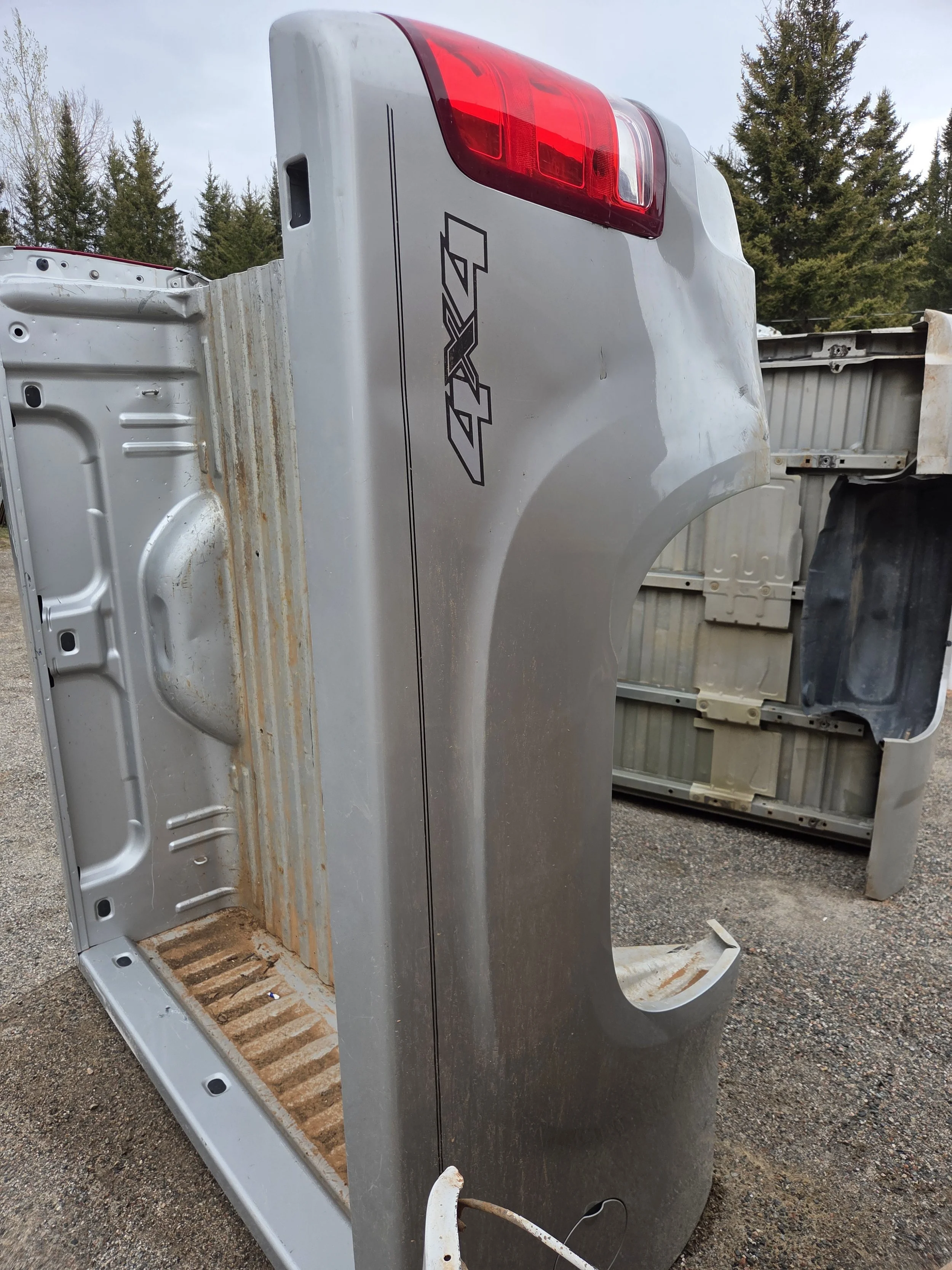 2008-2013 GMC Sierra 6.5ft Truck Bed Silver
