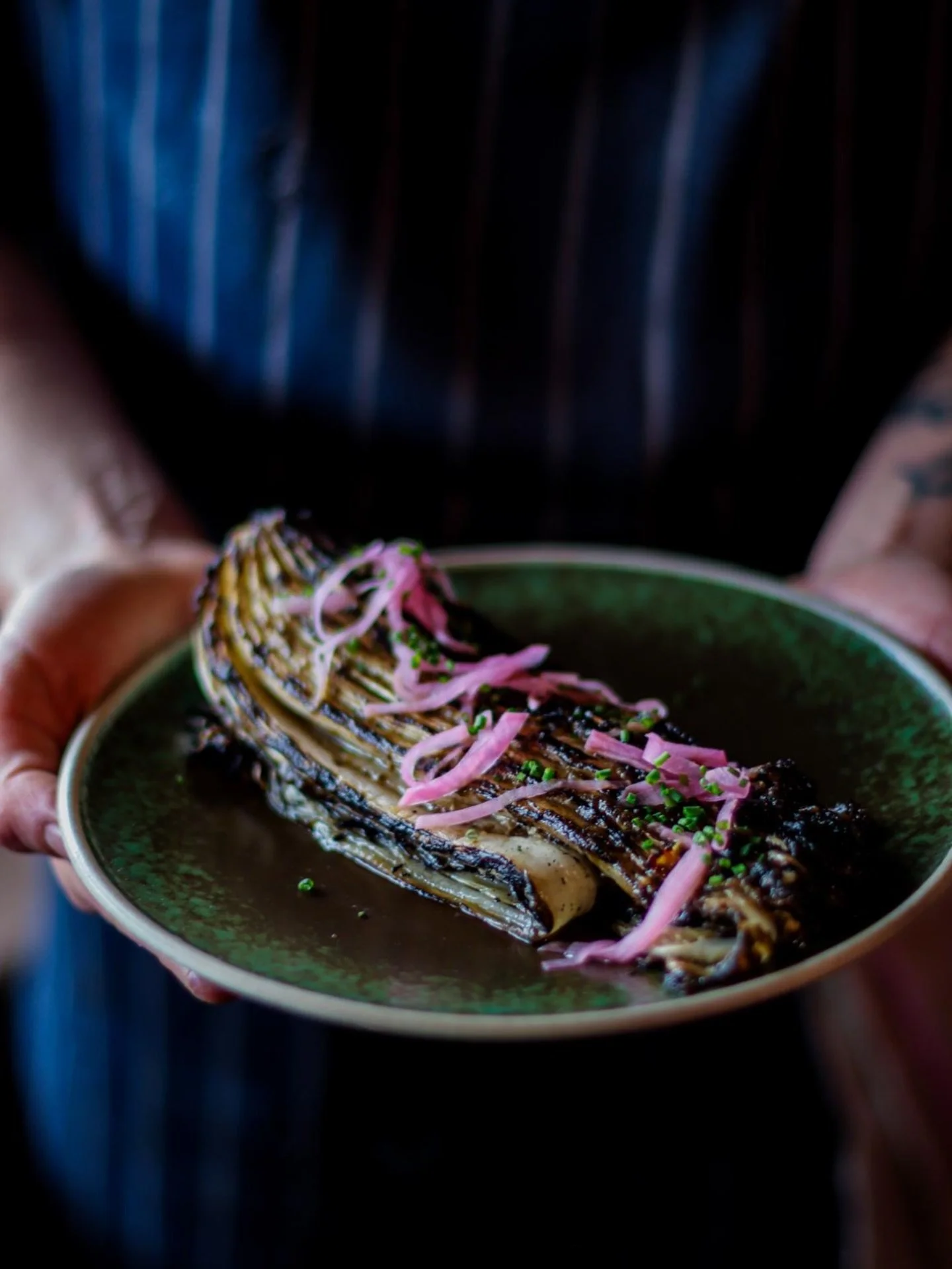 Cooking on our Japanese grill is what we specialise in at Bonsai, taking the humble cabbage, pairing it with a seaweed butter and pickled beetroot, and finishing it over Japanese coal&rsquo;s 🔥