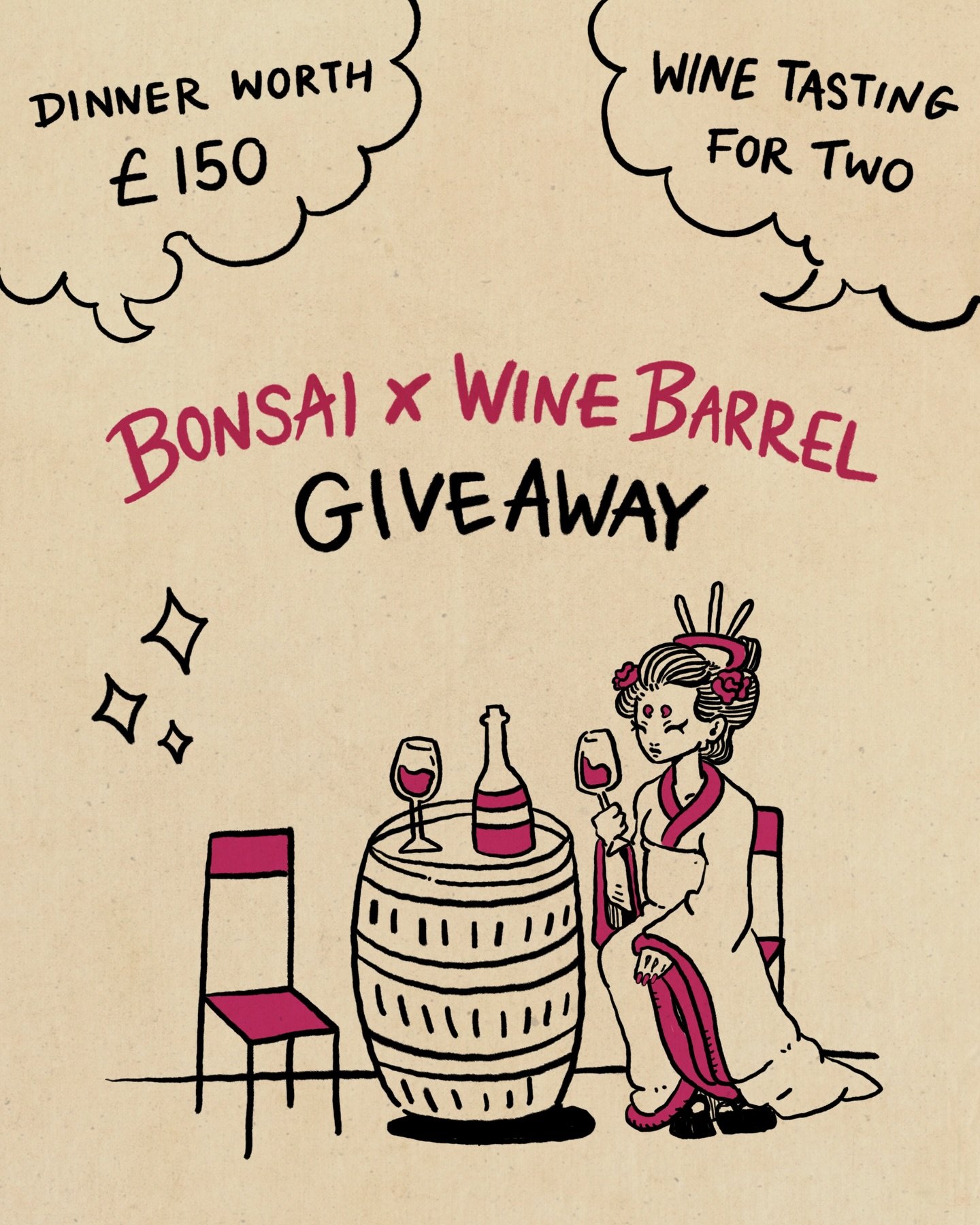 We have partnered with the Wine barrel Hove an independent wine specialist, to bring you an experience you don&rsquo;t want to miss! 

We&rsquo;re offering 2 spots for their up and coming wine tasting hosted by Georgi who will be showcasing a selecti
