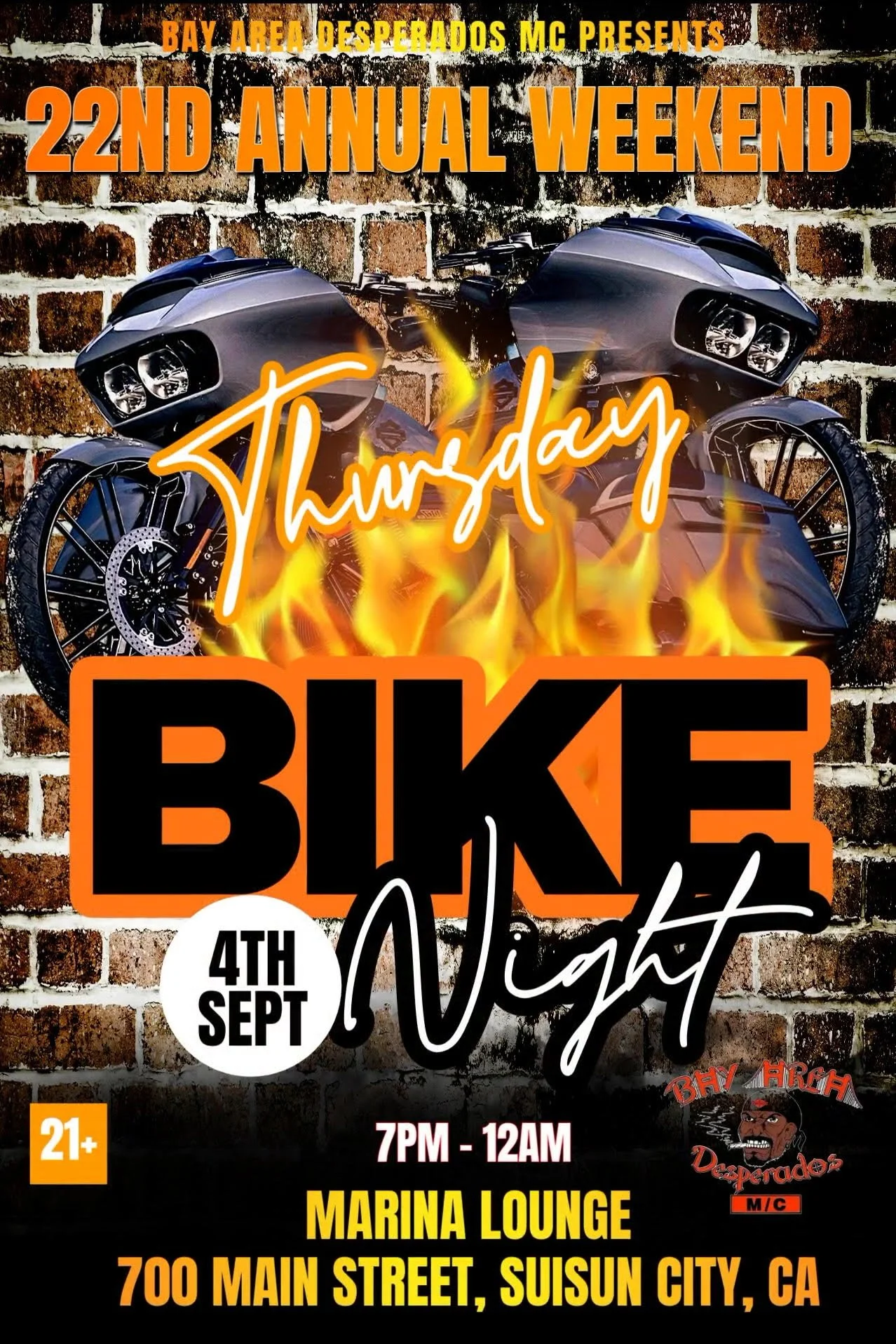 22nd Annual Biker Weekend
