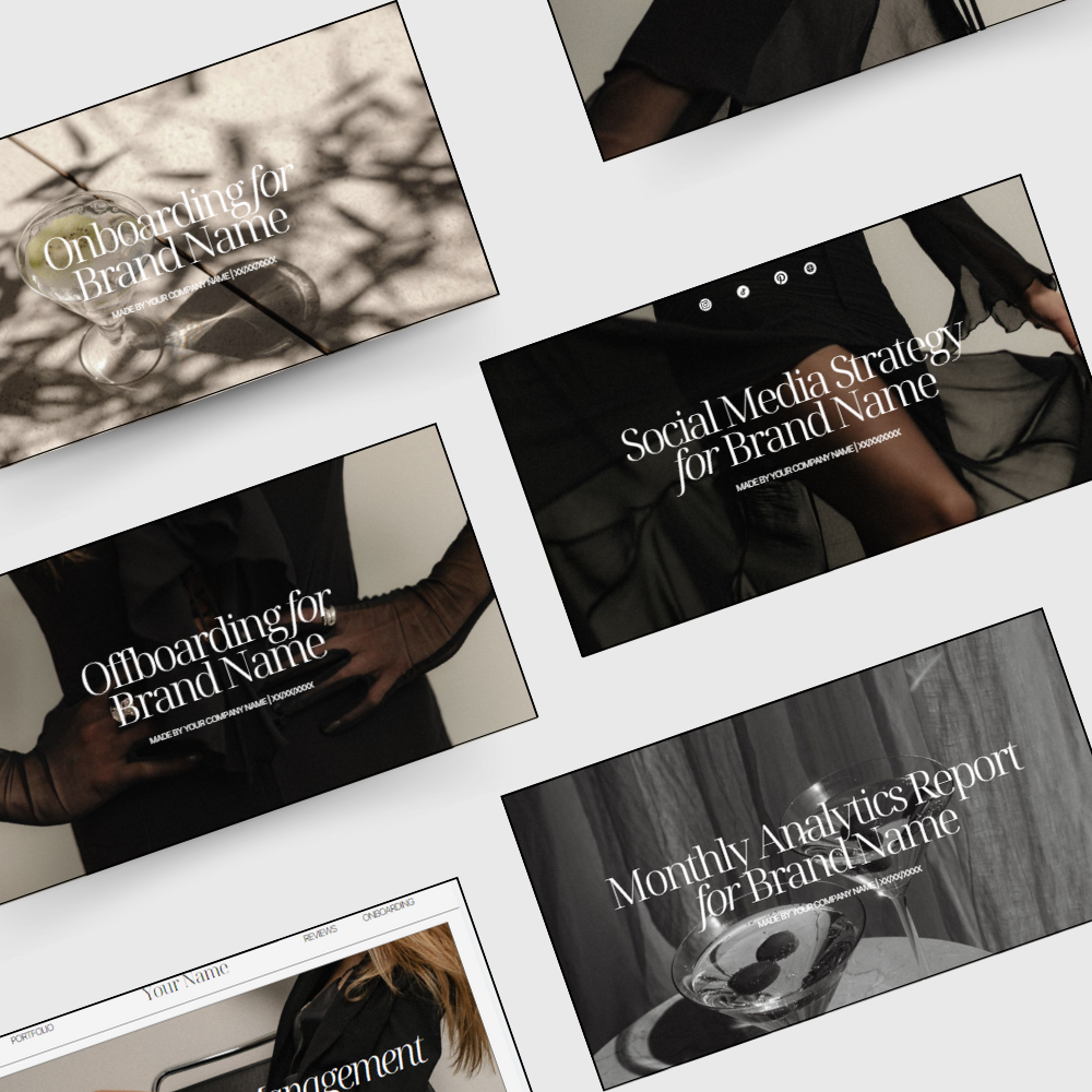 Ultimate SMM Template Bundle — MAINLY SOCIALS