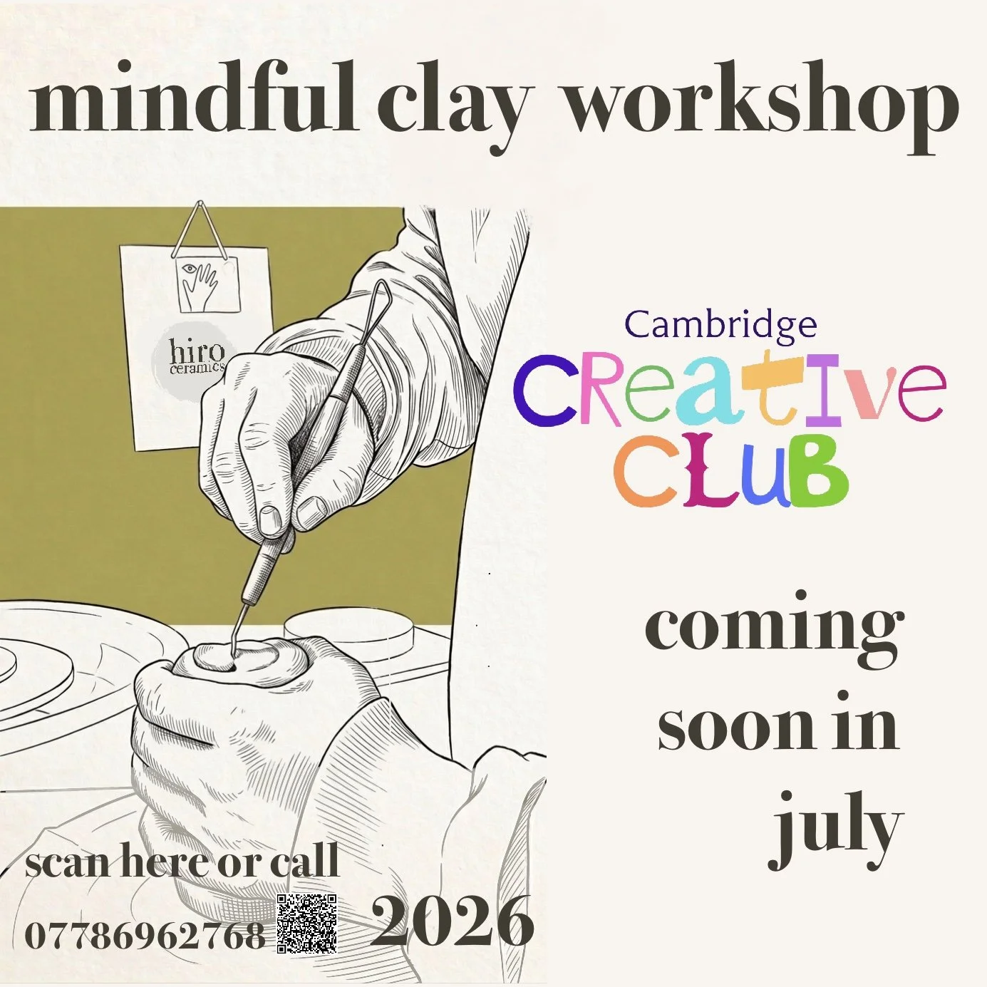mindful clay cambridge creative club