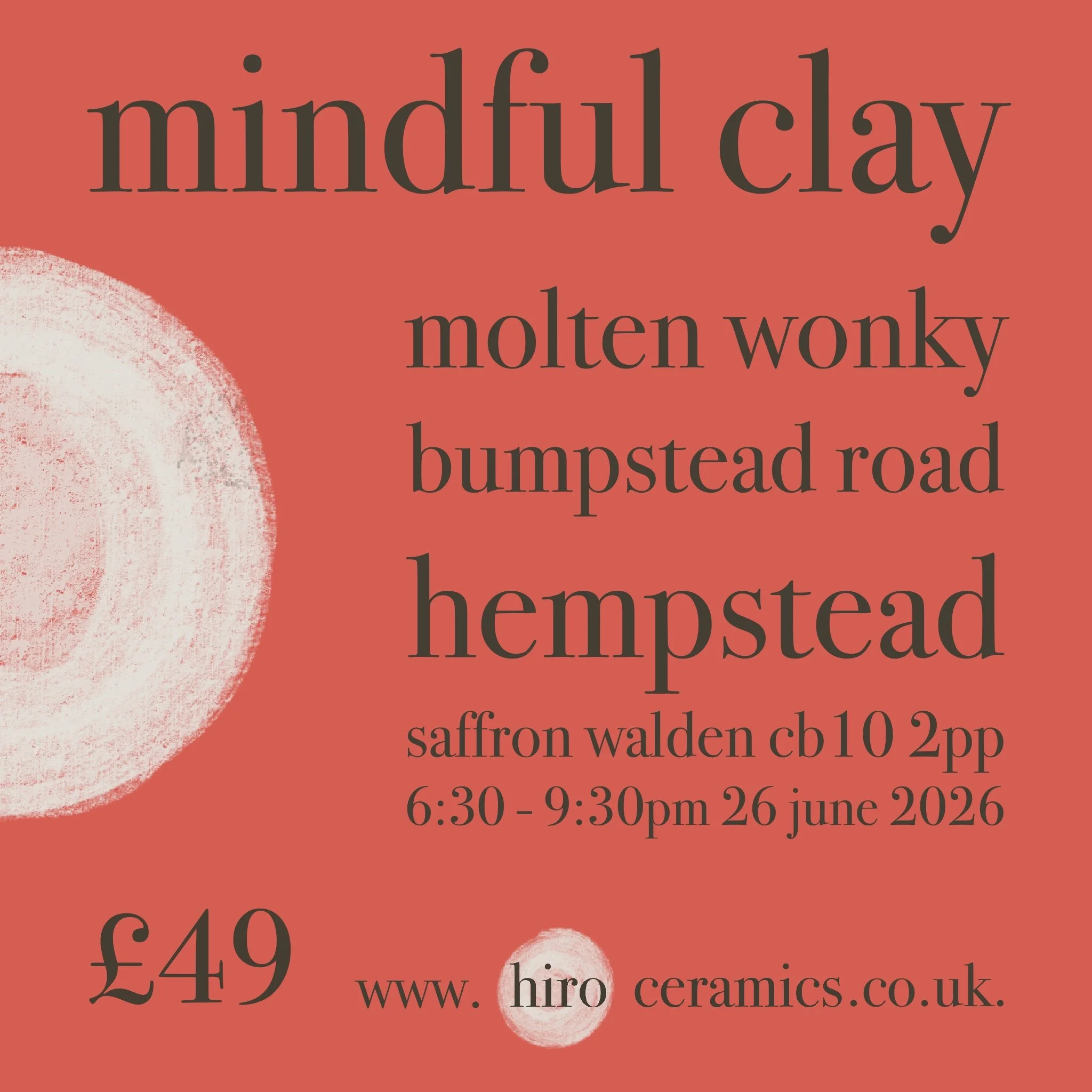 mindful clay molten wonky