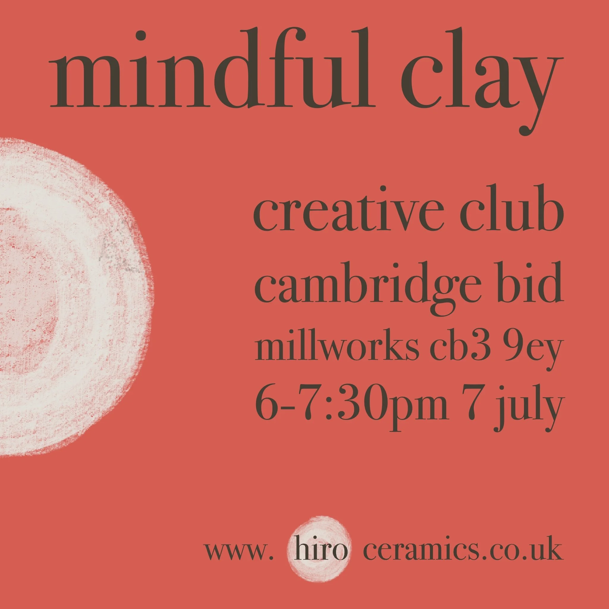 mindful clay cambridge creative club