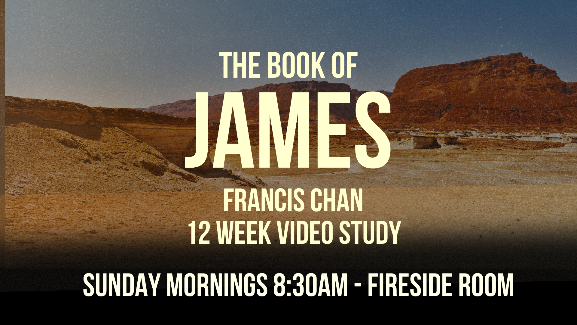 The Book of James, Francis Chan