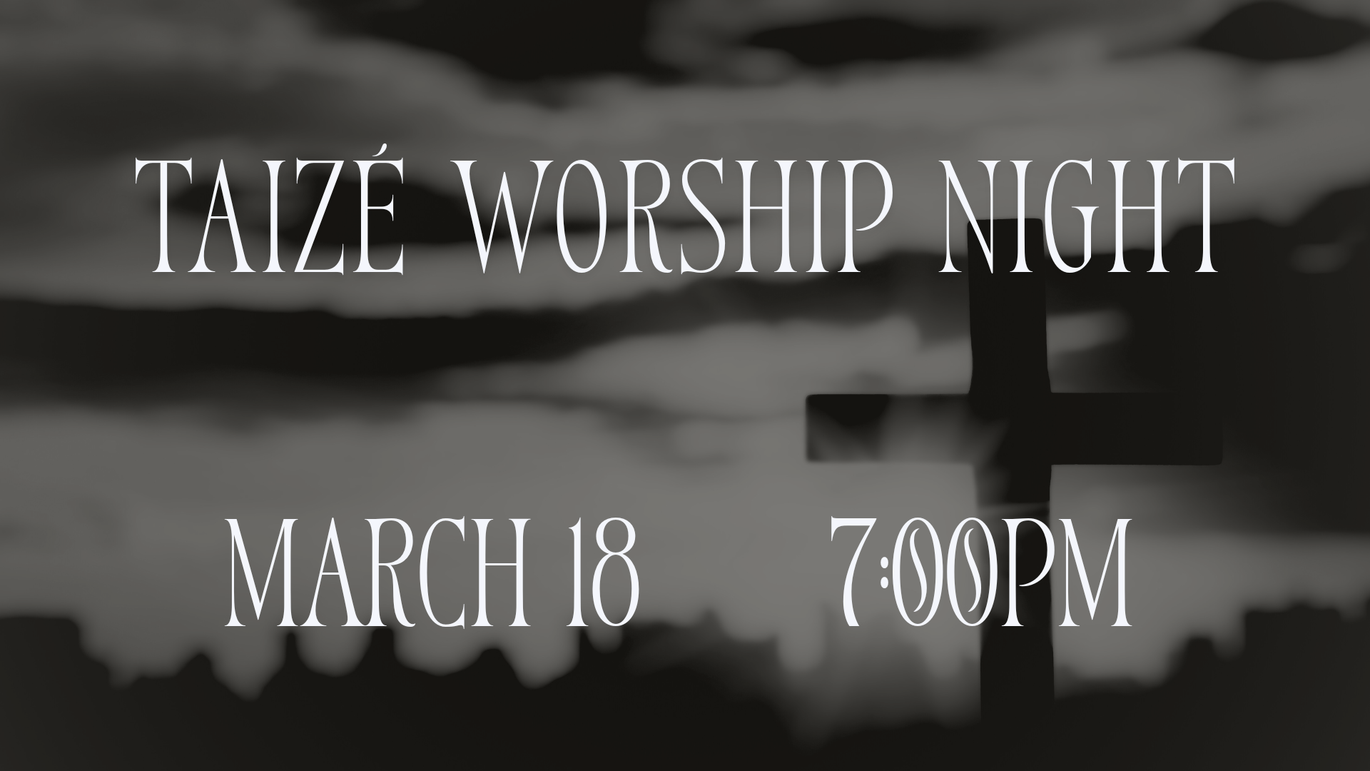 Taize Worship Night