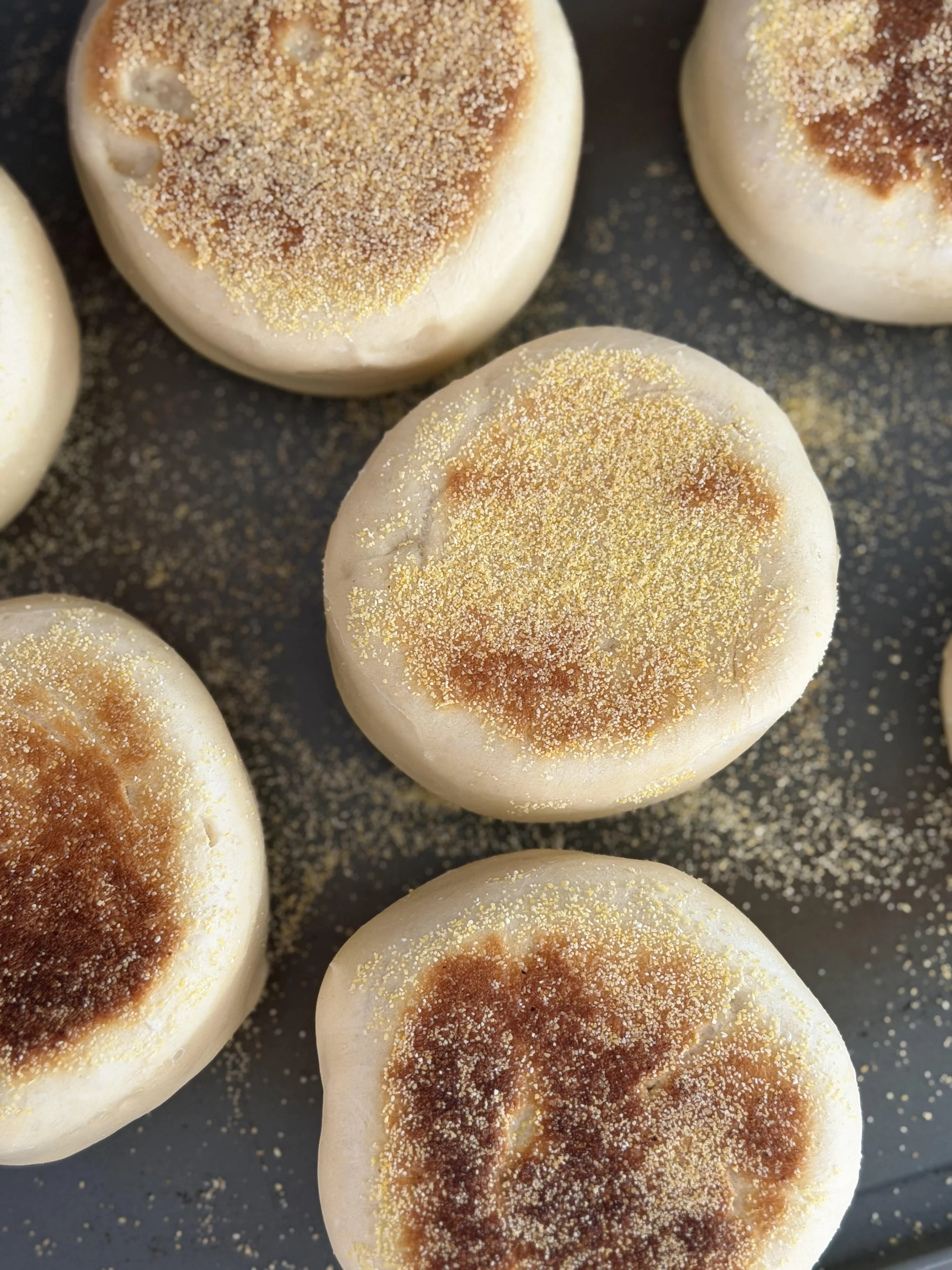 Sourdough English Muffins