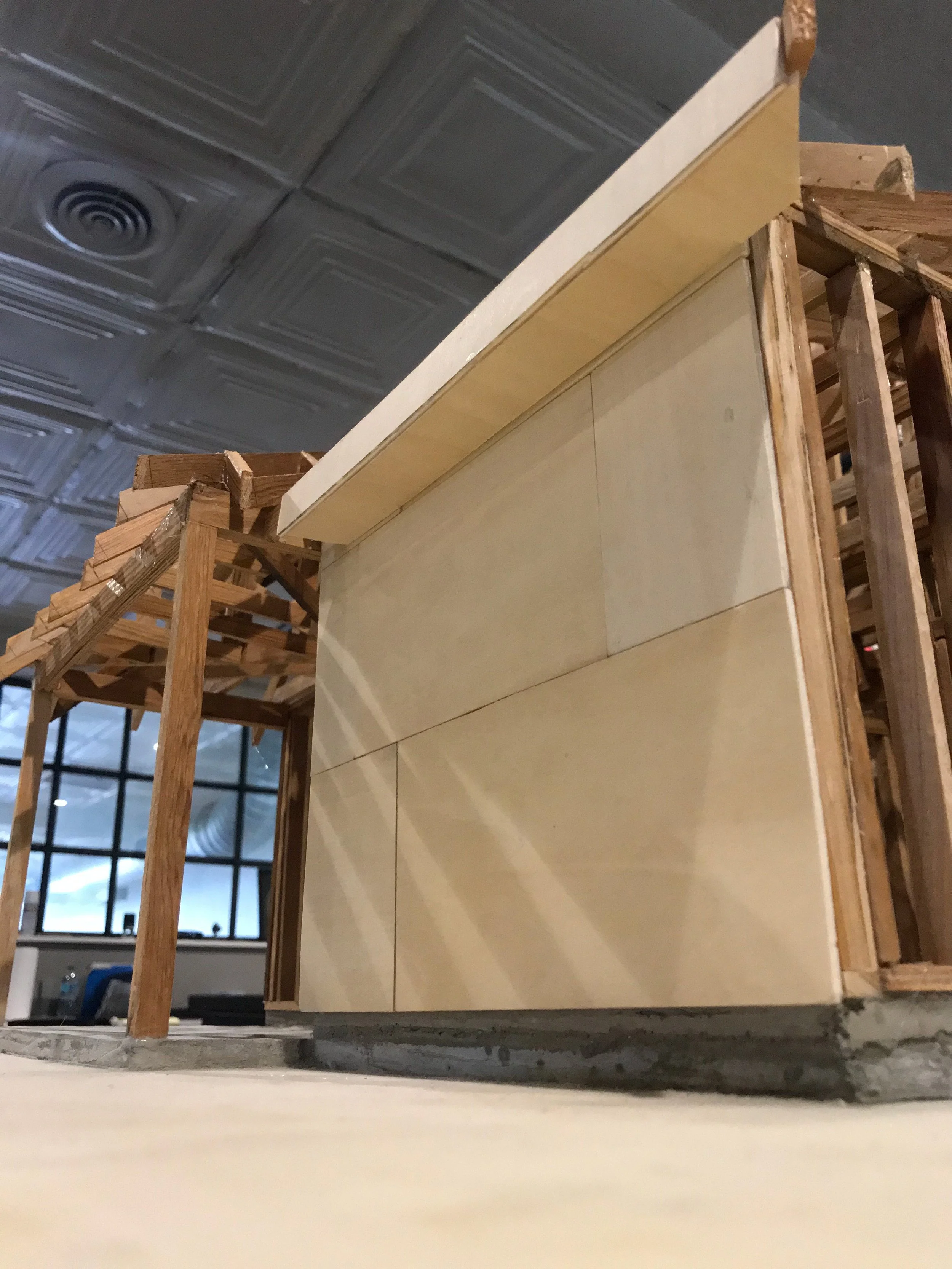 Wall Sheathing, Rafter, Fascia, and Soffit details