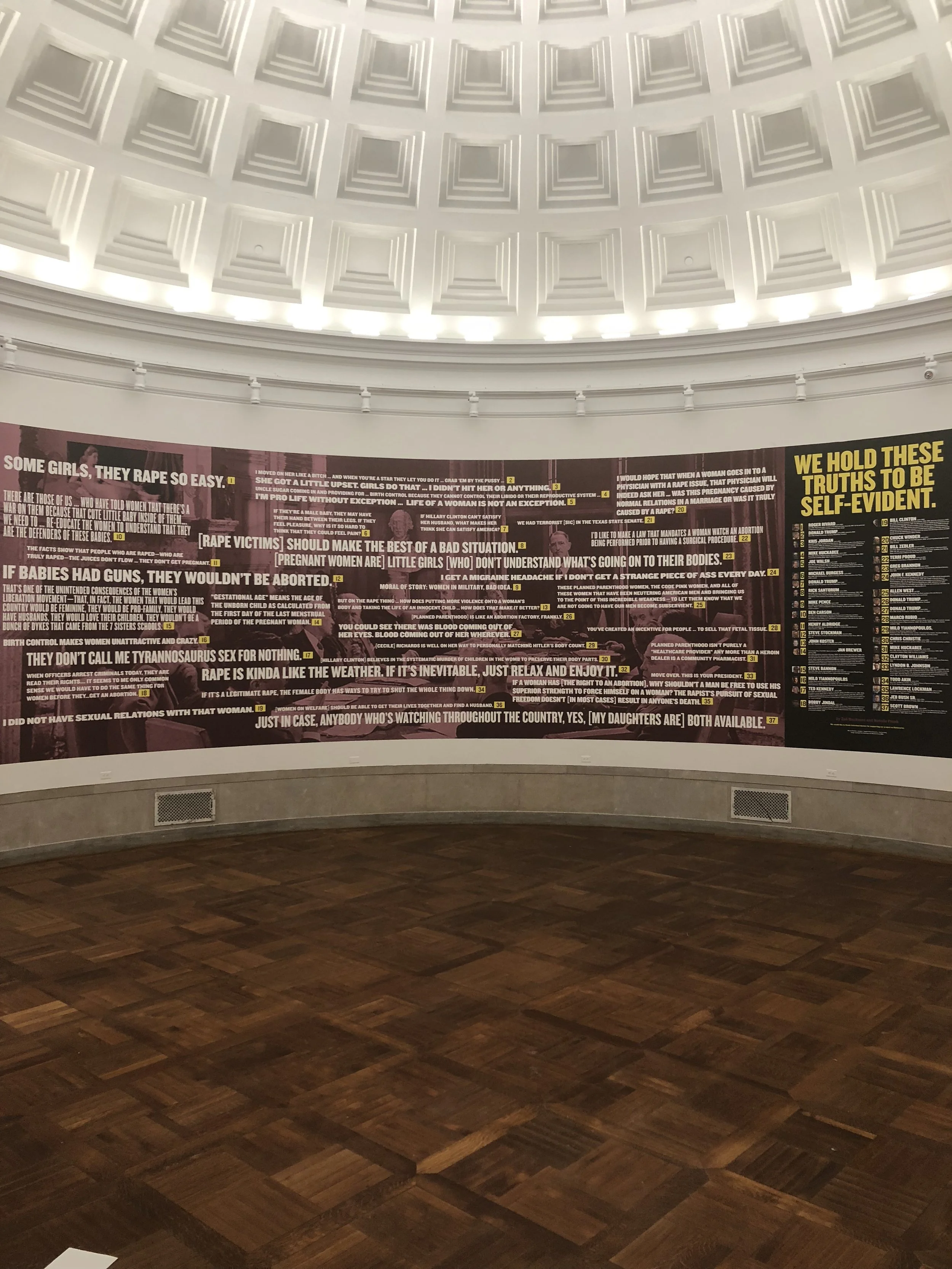 Live Arts, Ford Foundation Gallery, NY; The Corcoran, DC