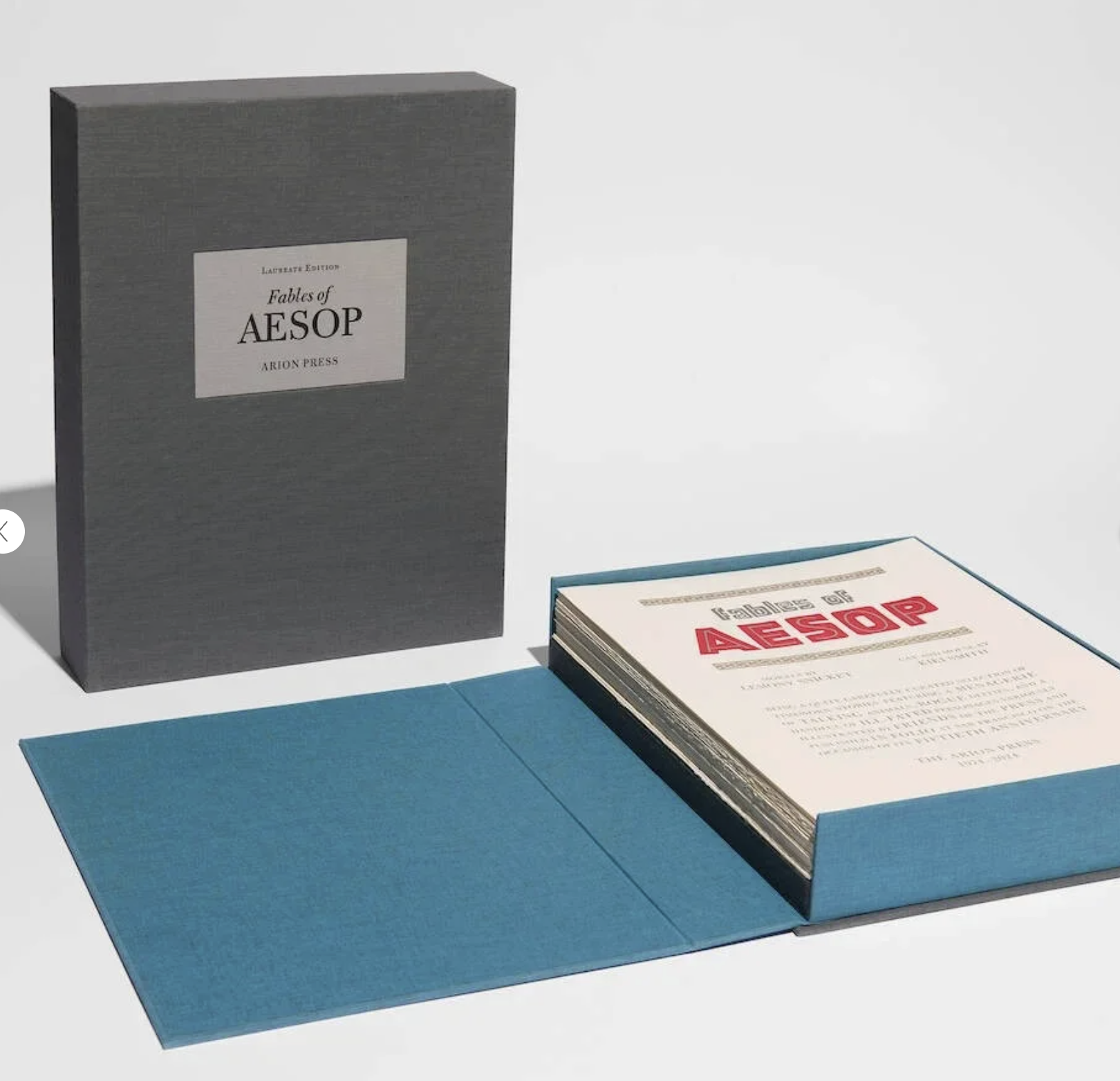 Aesop's Fables, Arion Press, 2024
