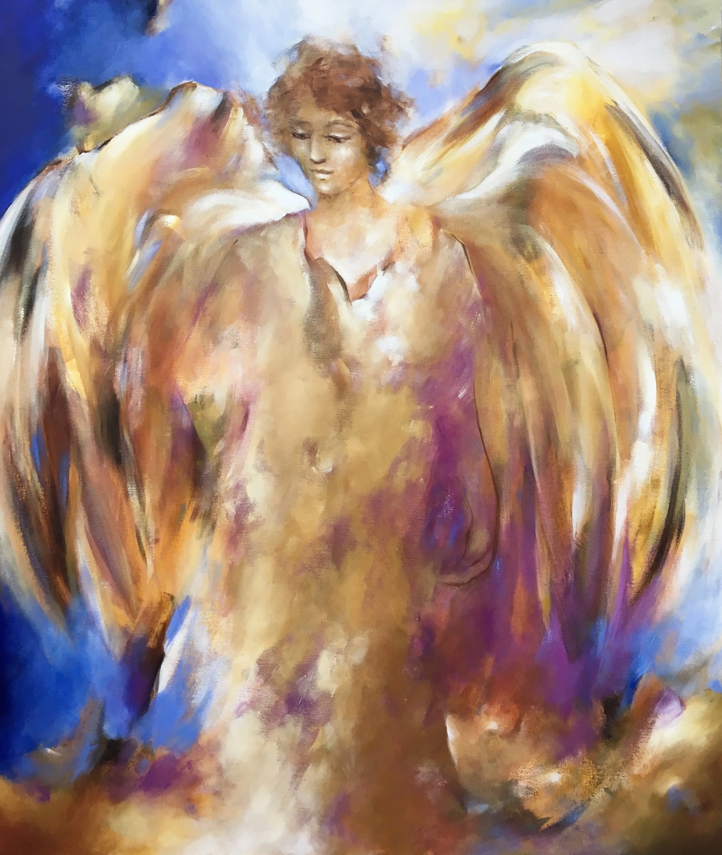 "Abrazando mis abrazos" / 140 x 120 cm