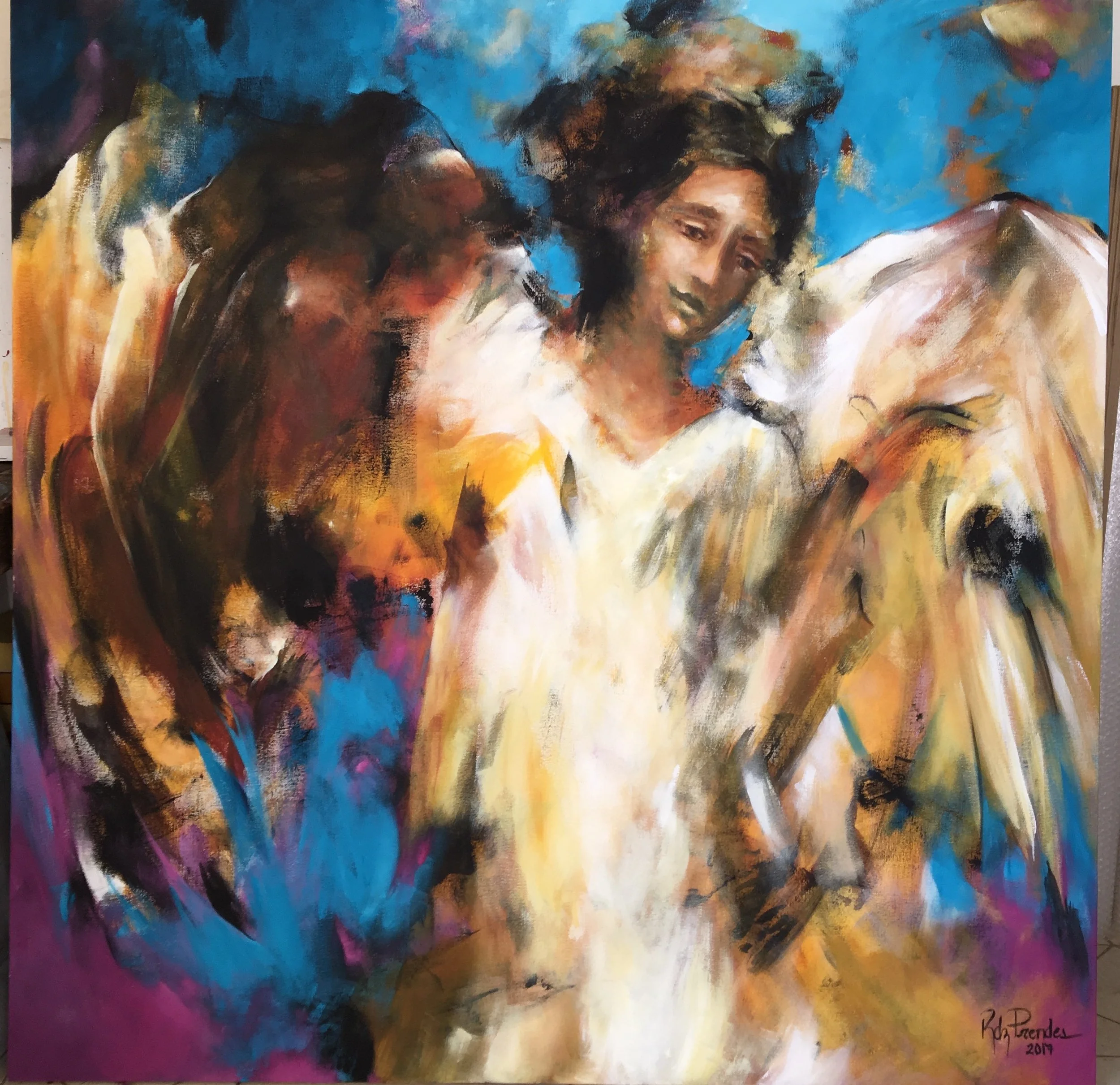 "Sazonas mi interior" / 130 x 130 cm