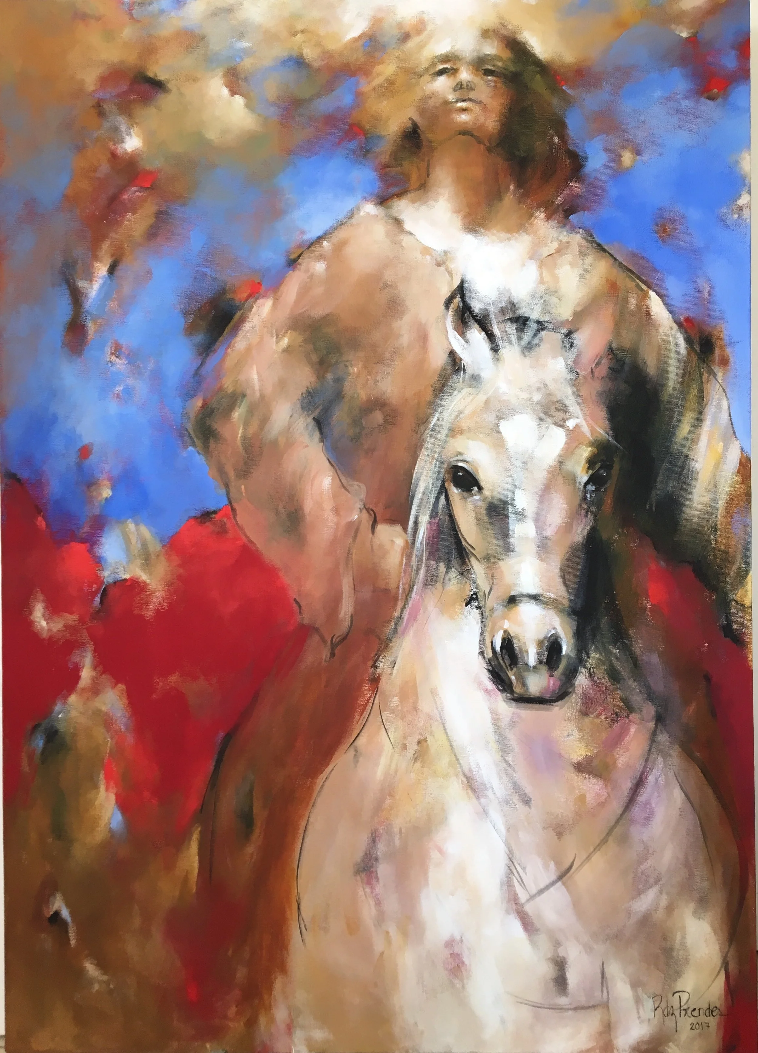 "Volviendo a amanecer" / 140 x 100 cm