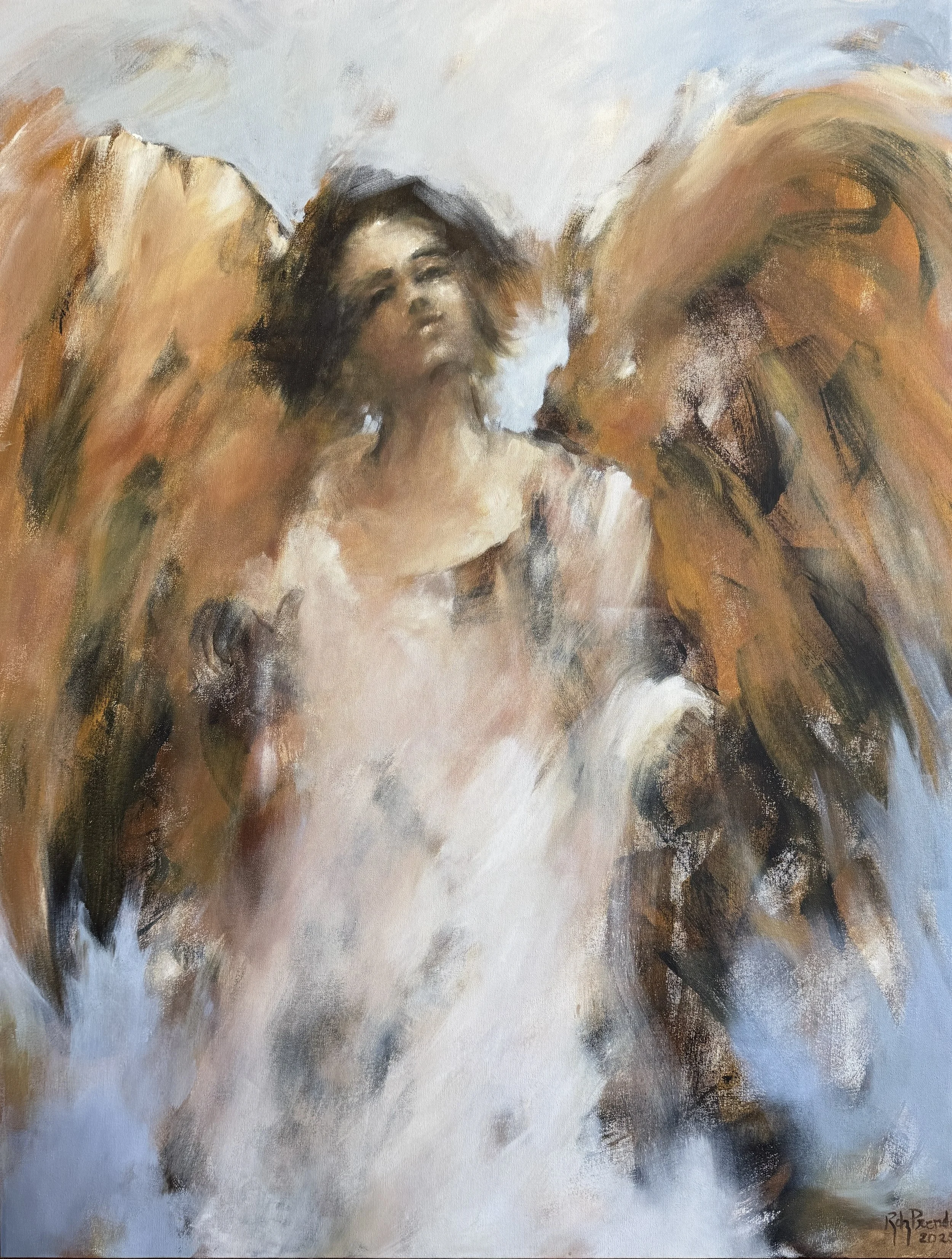 Donde terminan las palabras / 130 x 100 cm