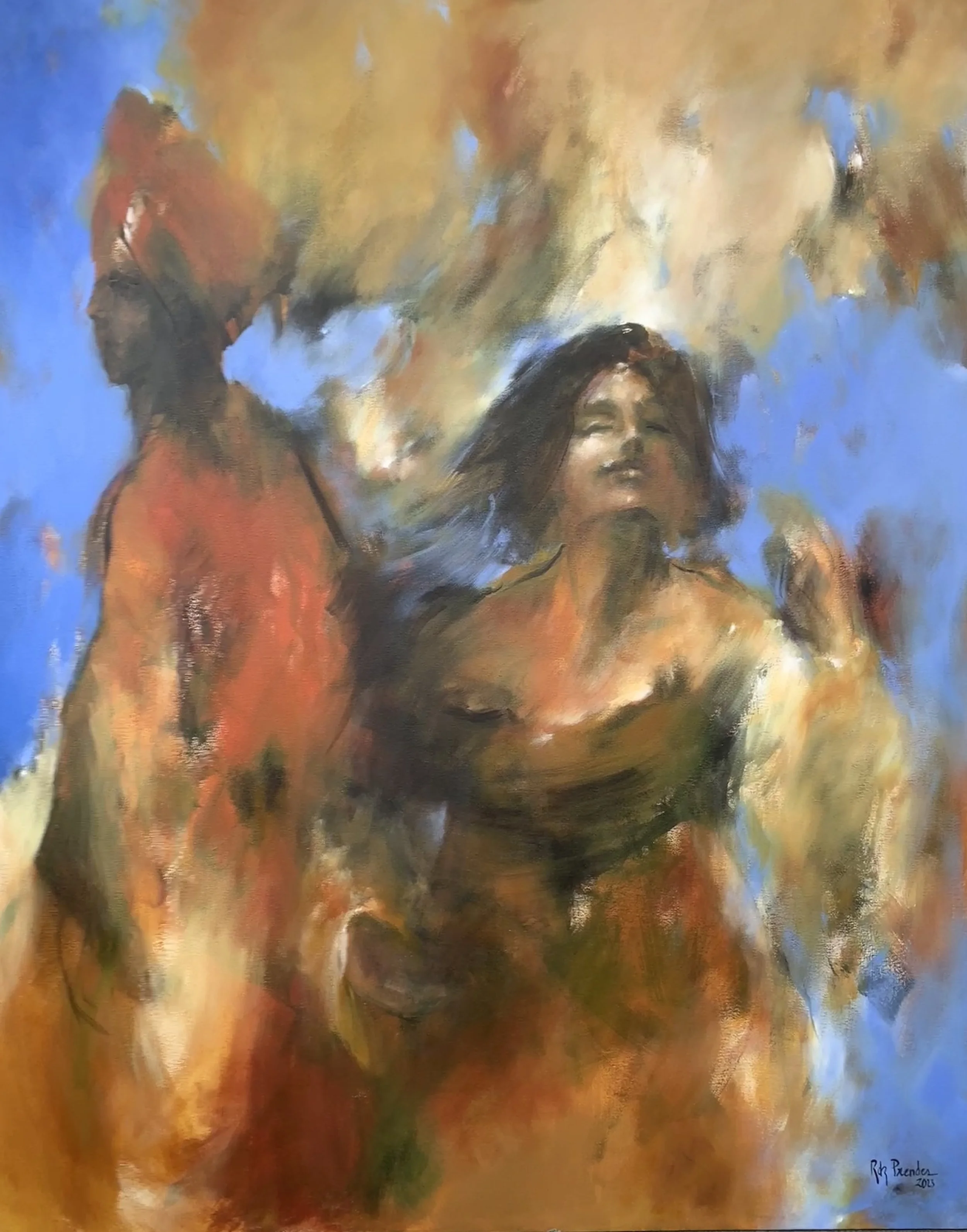 "No lances promesas al aire" / 150 x 120 cm