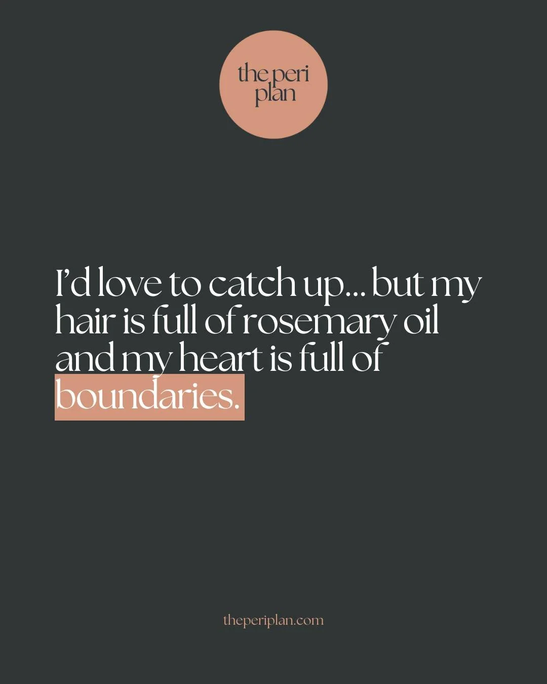 There&rsquo;s something about this age&hellip;
You stop apologising for needing space.
You stop over-explaining why you can&rsquo;t make it.
You care deeply - but not about everything anymore.
You say no faster, yes slower.
And you&rsquo;ve realised 