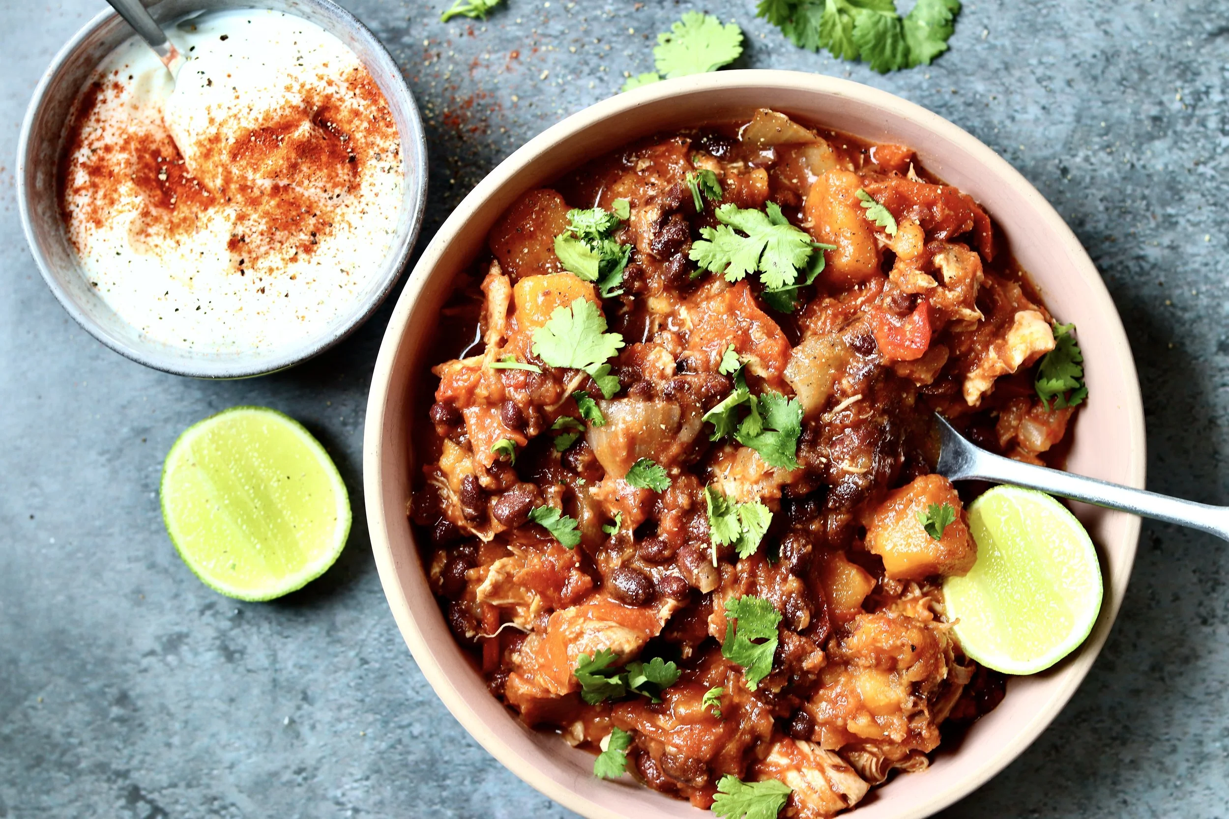 Chicken Black Bean Mexican Hot Pot