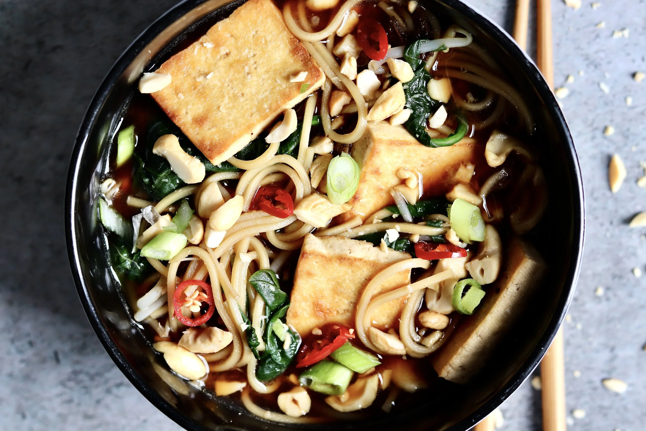 Tofu Chilli Ramen