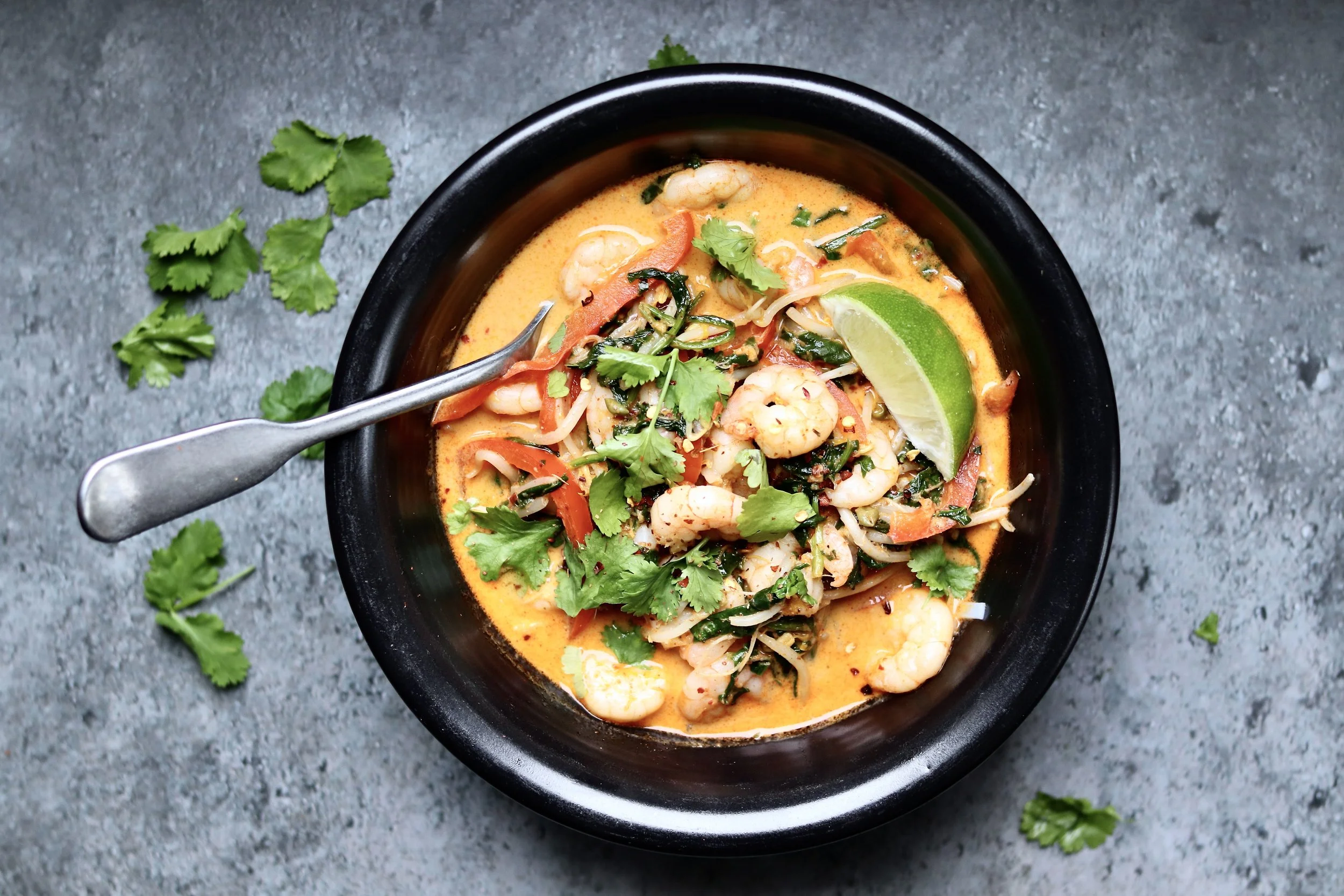Quickie Prawn Laksa