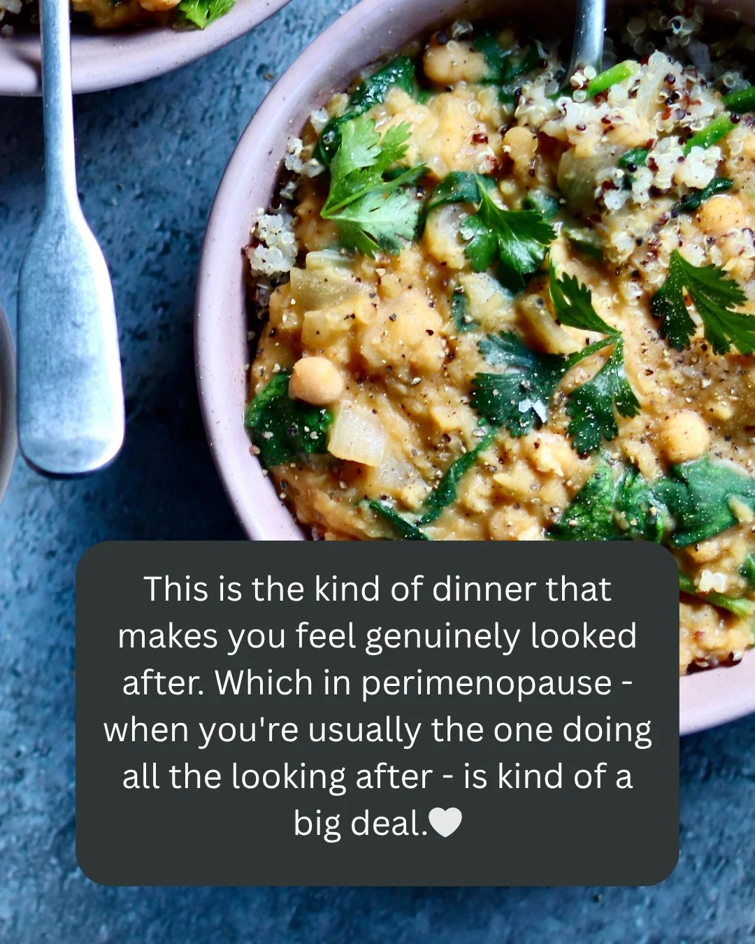 Coconut Lentil Bowl. 🥥

The nights are getting cooler, the days are getting shorter in Tasmania, and this has been on rotation in our kitchen every Autumn and Winter for years ❤🌿

Creamy red lentils and chickpeas, rich coconut milk, warming curry p