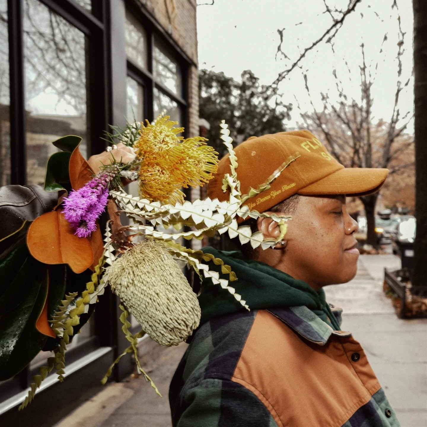 Rasheedah for @bklynmavens 🥀

📍@lesbloomsfloral