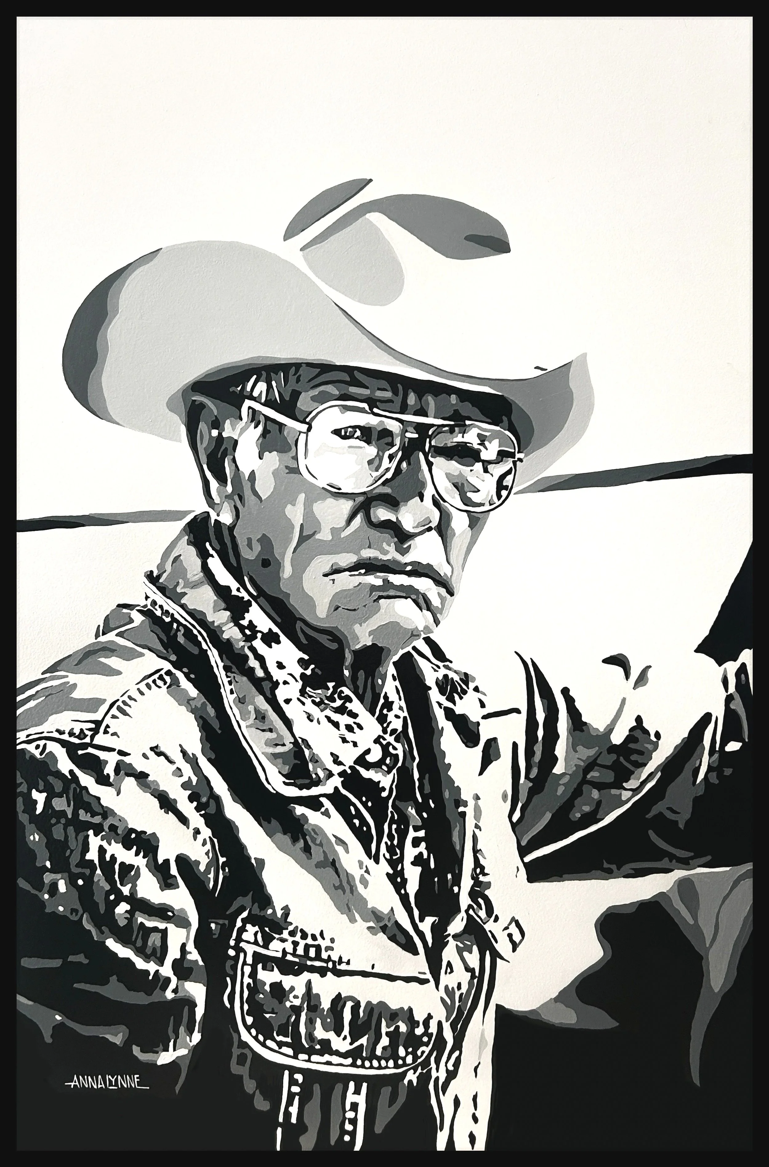 HAROLD - 24 x 36 acrylic on panel - SOLD