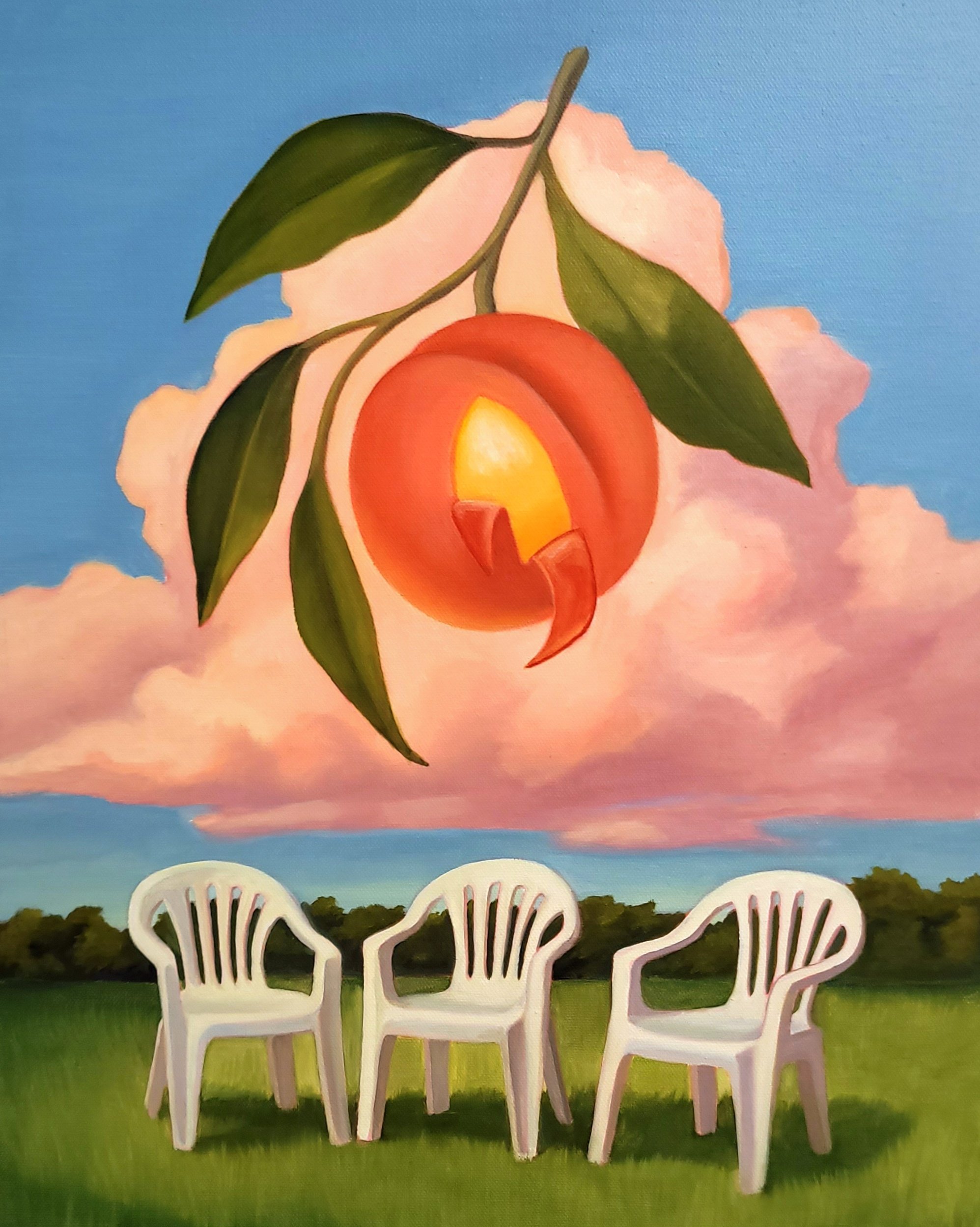 Fruta de las heridas y la sanación (Print)