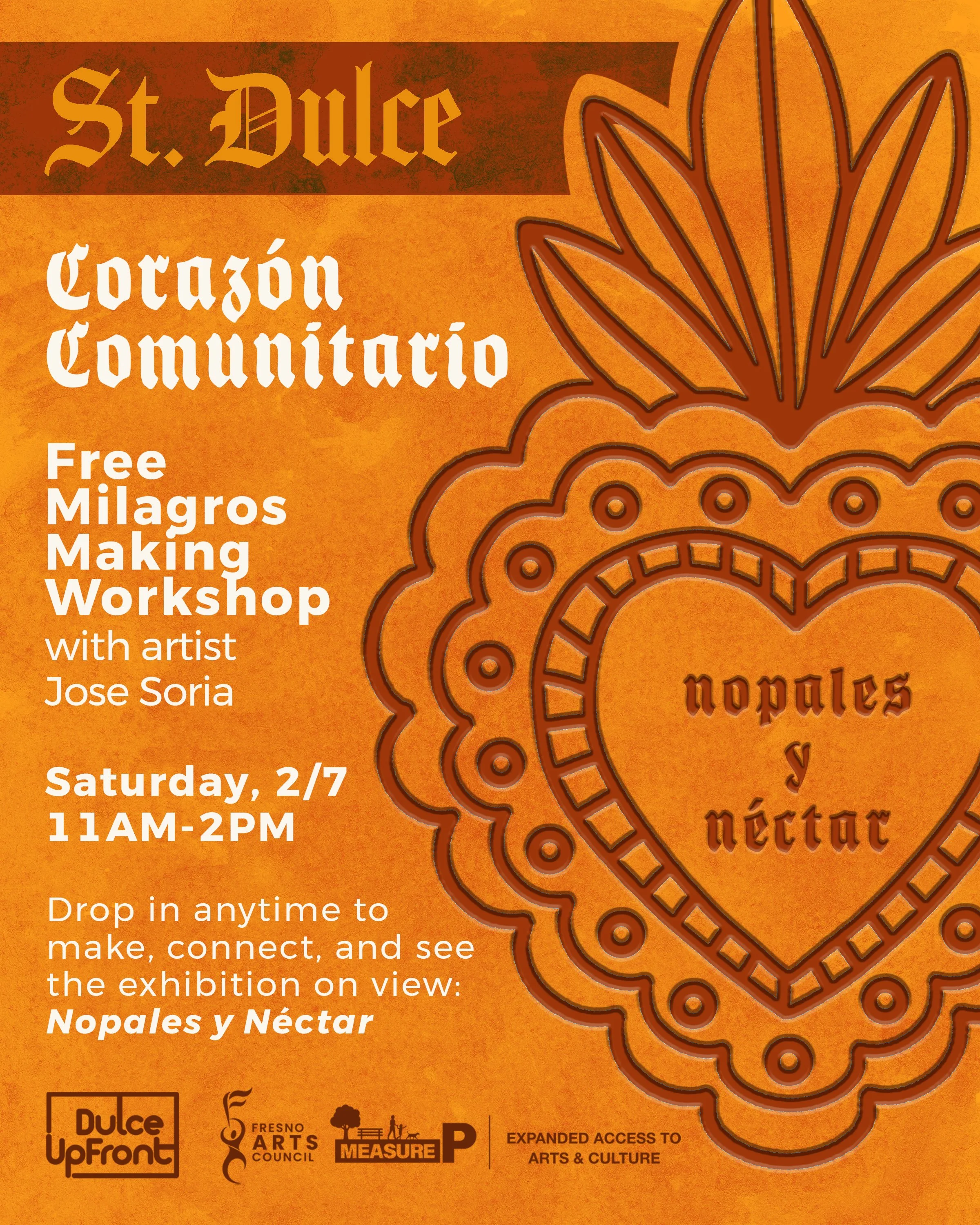 Milagros Event Flyer 