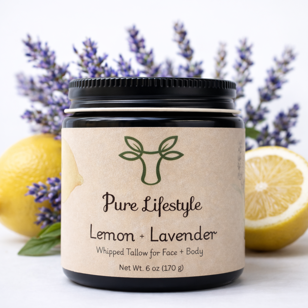 Lemon Lavender Whipped Tallow