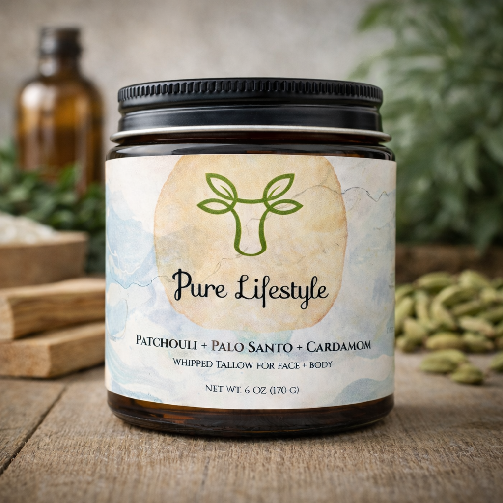 *NEW* Patchouli + Palo Santo + Cardamom Whipped Tallow