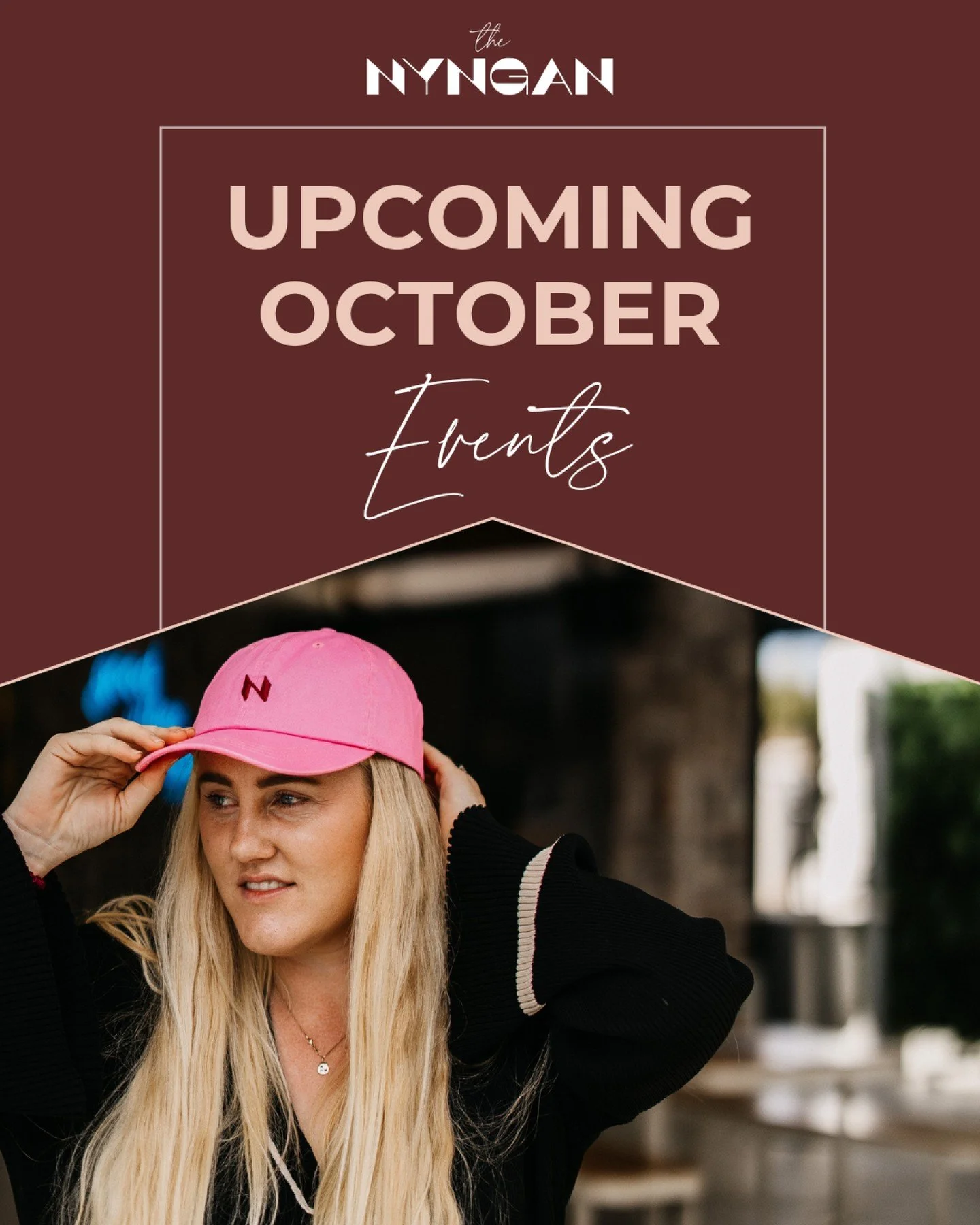 Coming up at The Nyngan...

Saturday 18th October
Live music with Johnny Wood

Sunday 19th October
Celebrate Rural Women&rsquo;s Day with us

Lock in the dates, gather your crew, and we&rsquo;ll see you at The Nyngan!