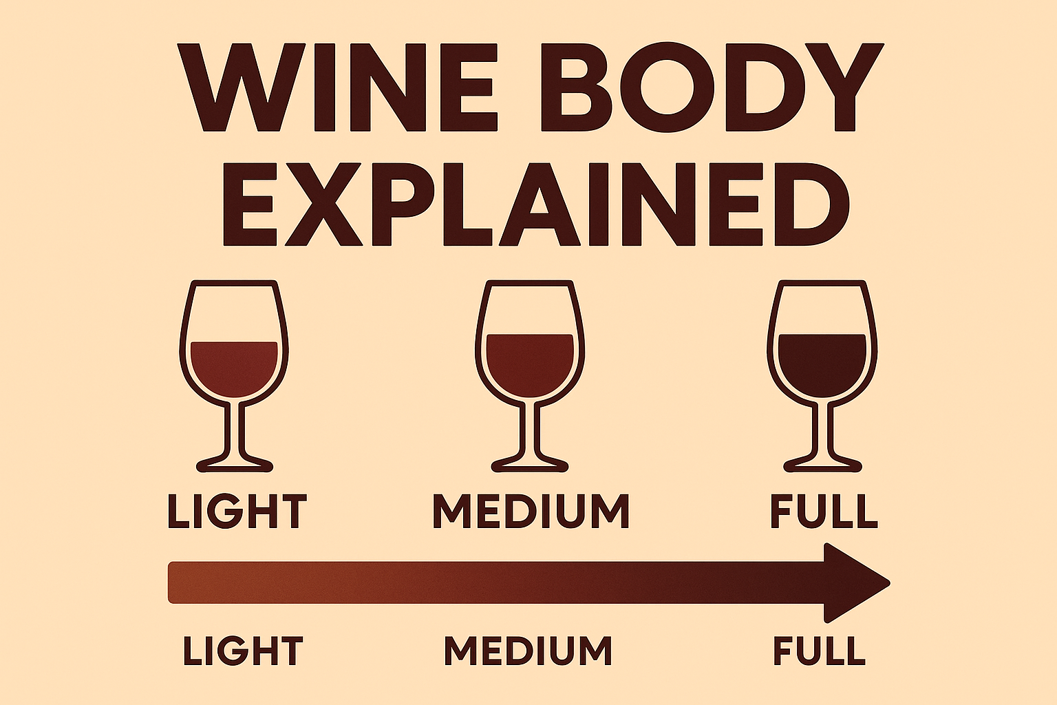 Wine Body Explained: Light, Medium &amp; Full-Bodied Wines