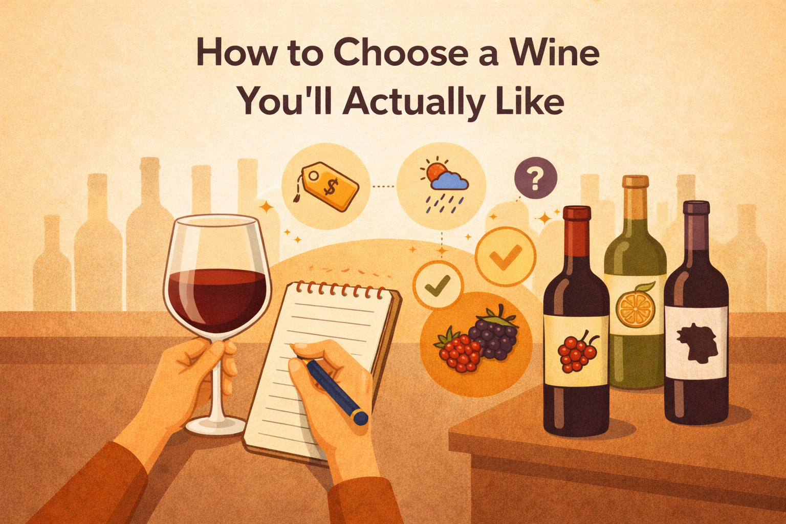 How to Choose a Wine You’ll Actually Like