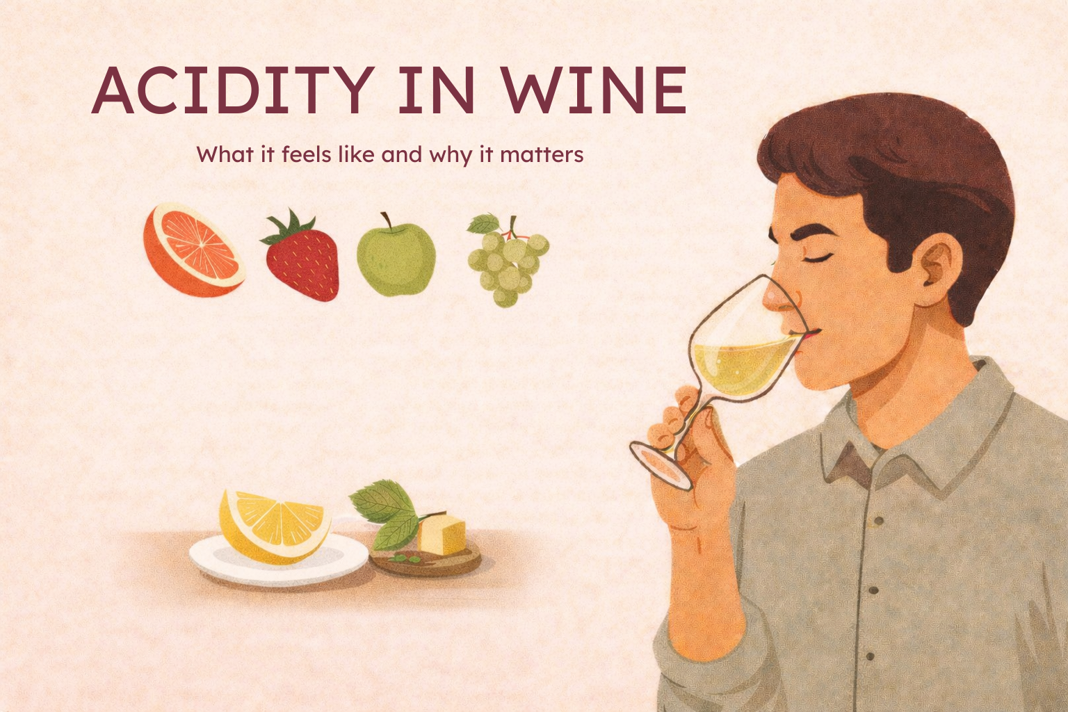 Acidity in Wine: What it feels like