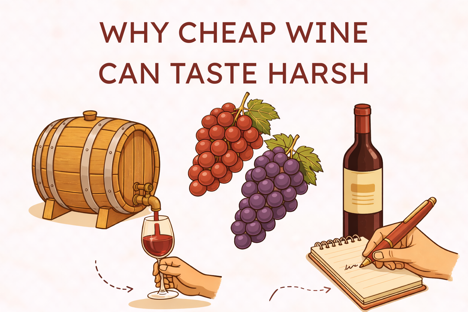 Why Cheap Wine Can Taste Harsh (And When It Doesn’t)