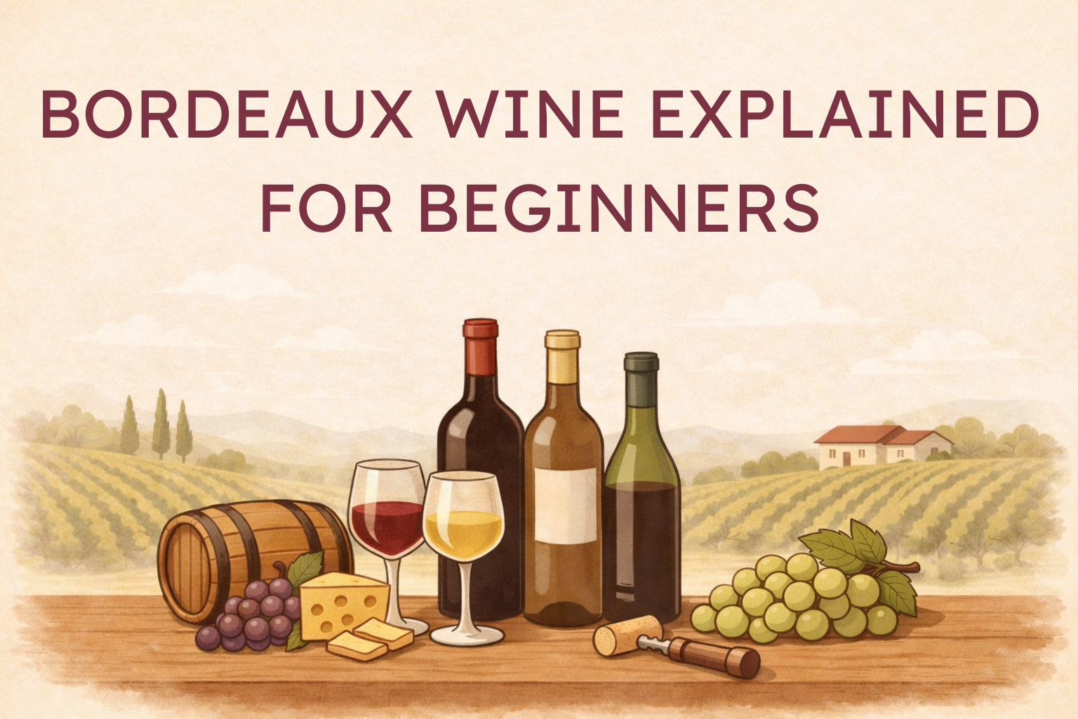 Bordeaux Wine Explained for Beginners