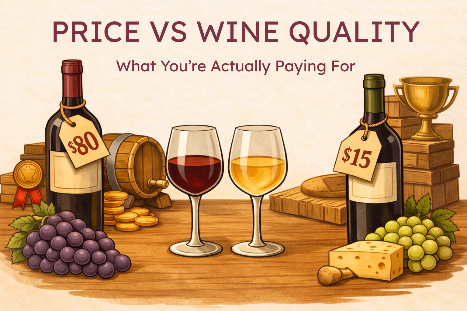 Price vs Quality in Wine: What You’re Actually Paying For