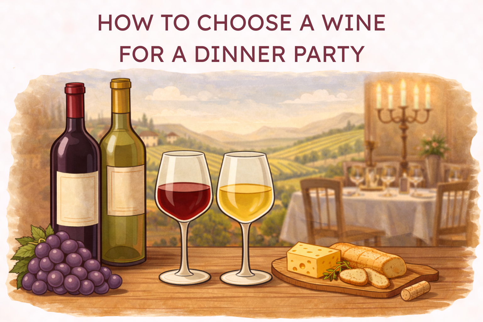 How to Choose a Wine for a Dinner Party