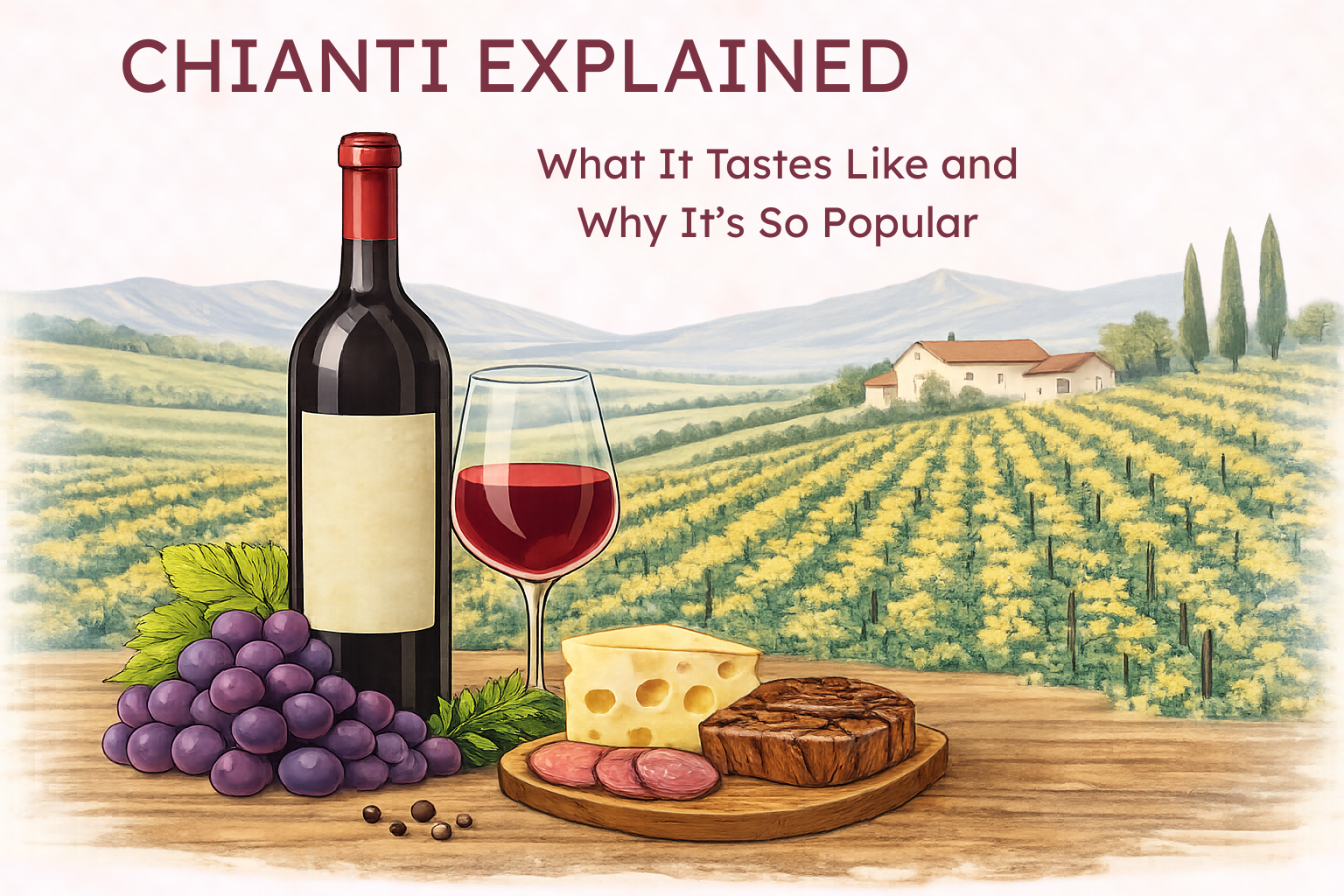 Chianti Explained: What It Tastes Like and Why It’s So Popular