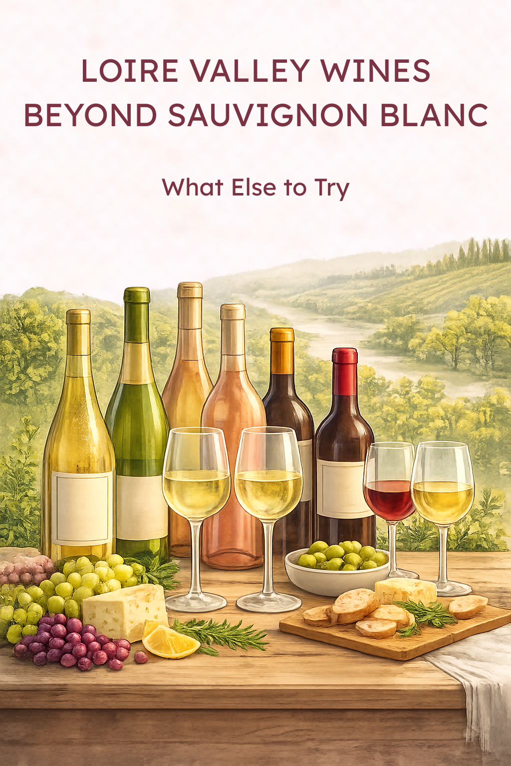 Loire Valley Wines Beyond Sauvignon Blanc: What Else to Try