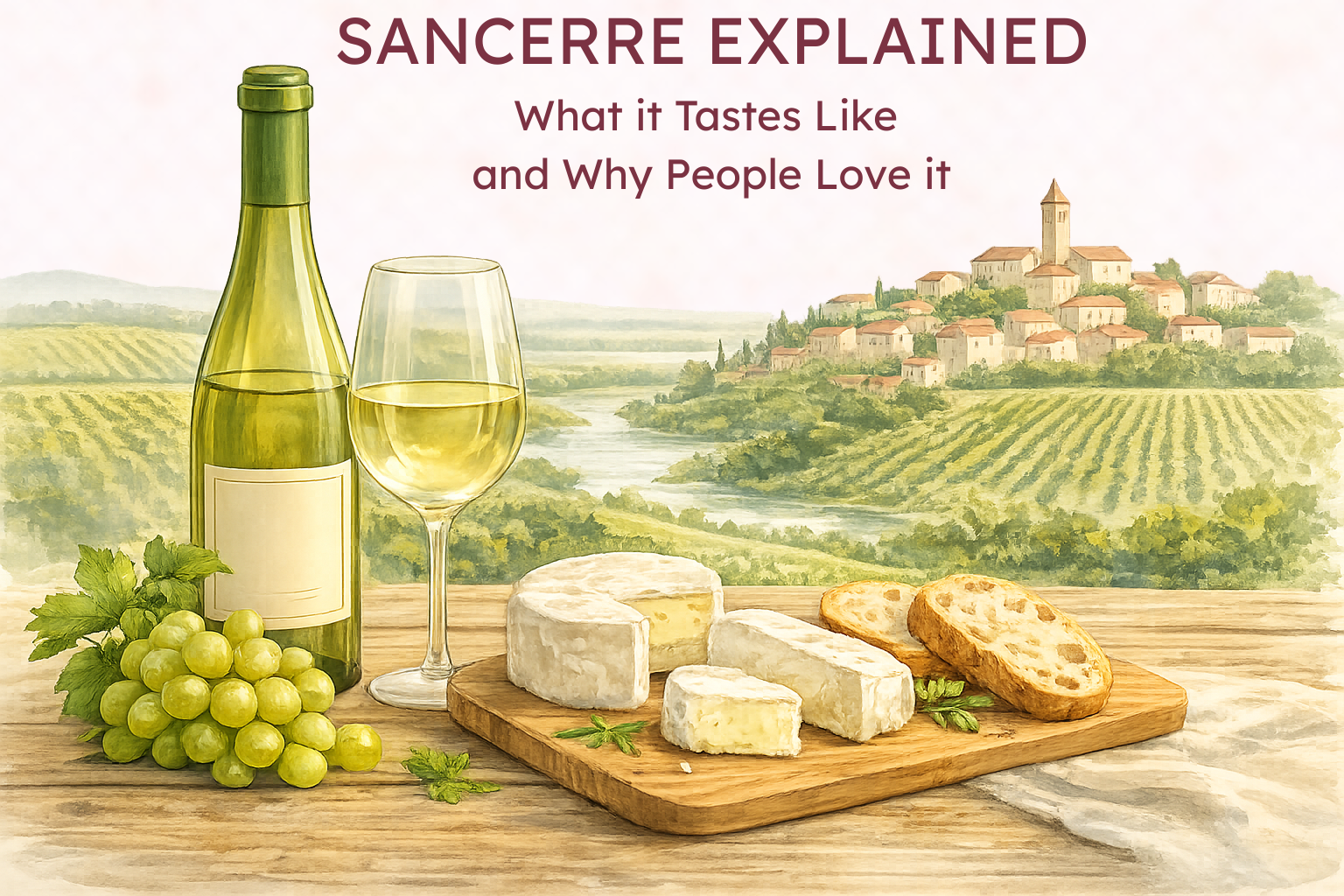 Sancerre Explained: What it Tastes Like and Why People Love it