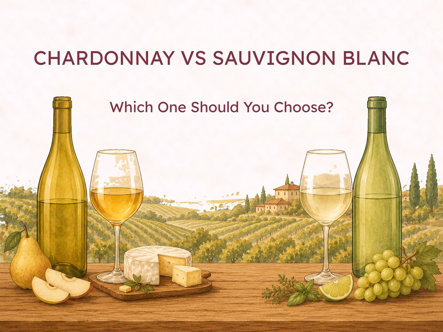 Chardonnay vs Sauvignon Blanc: Which One Should You Choose?