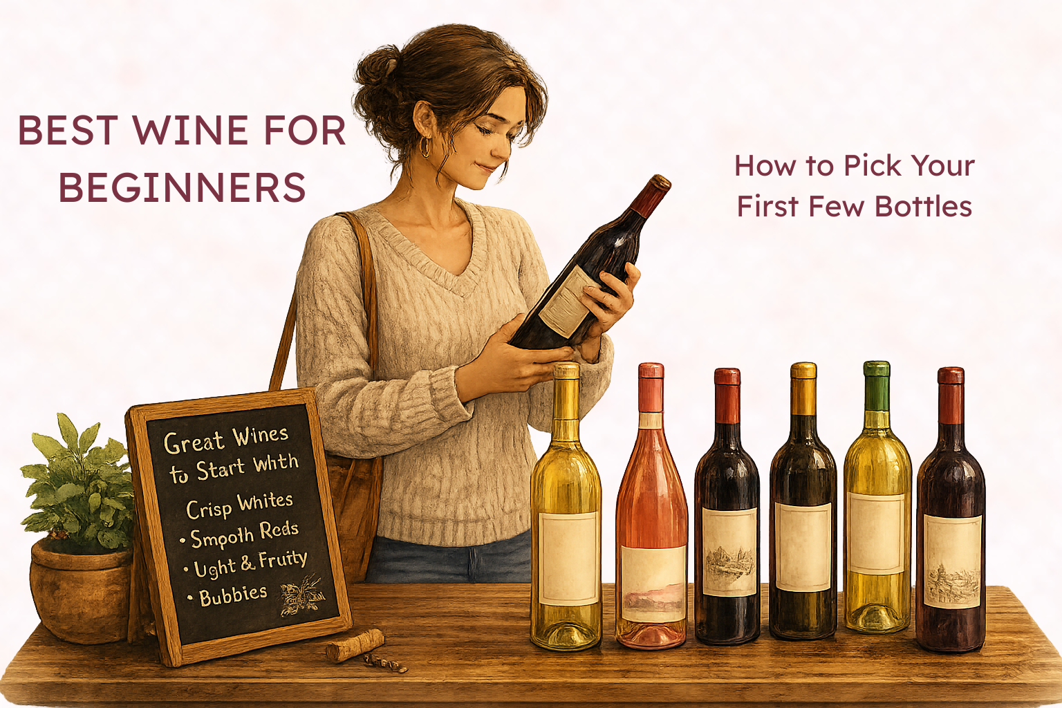 Best Wine for Beginners: How to Pick Your First Few Bottles