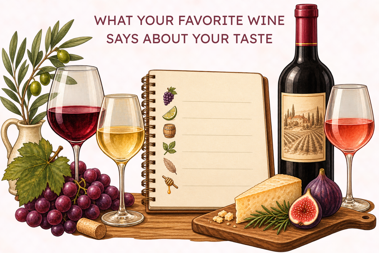 What Your Favorite Wine Says About Your Taste