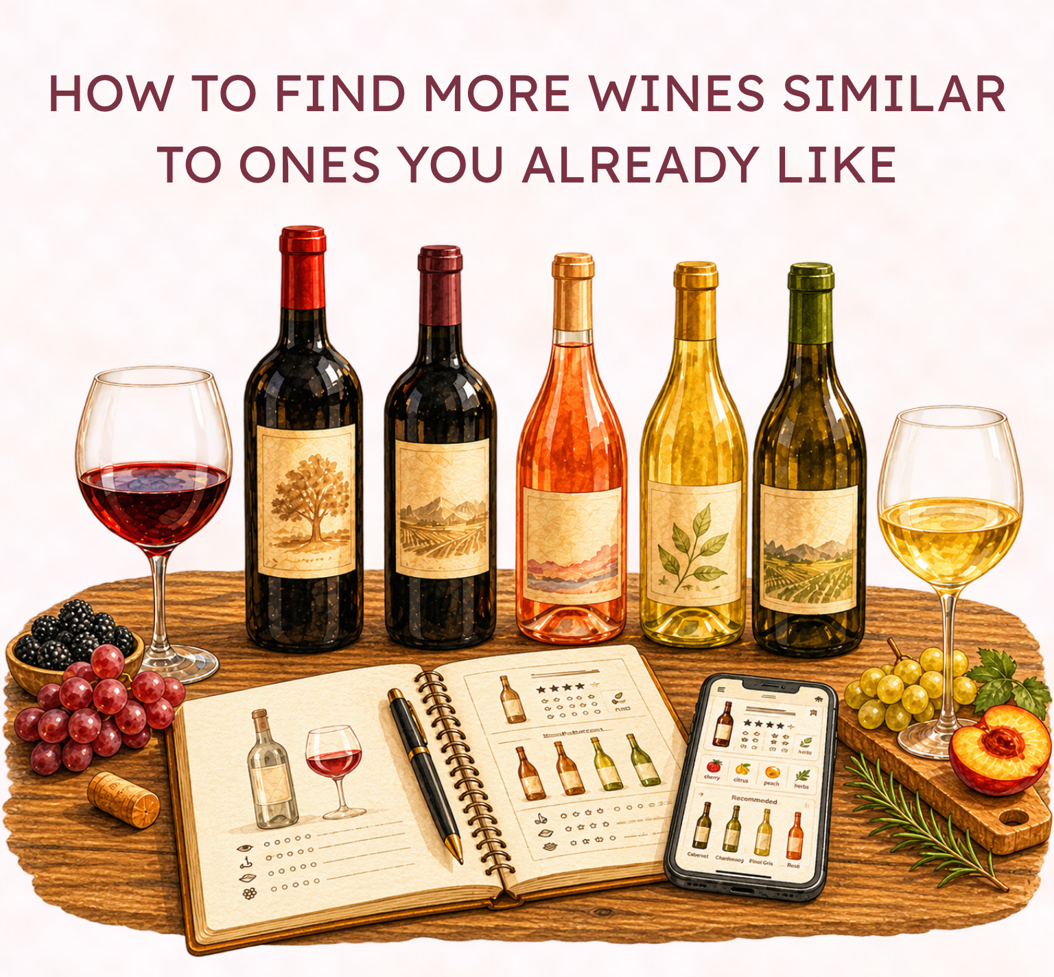 How to Find More Wines Similar to Ones You Already Like