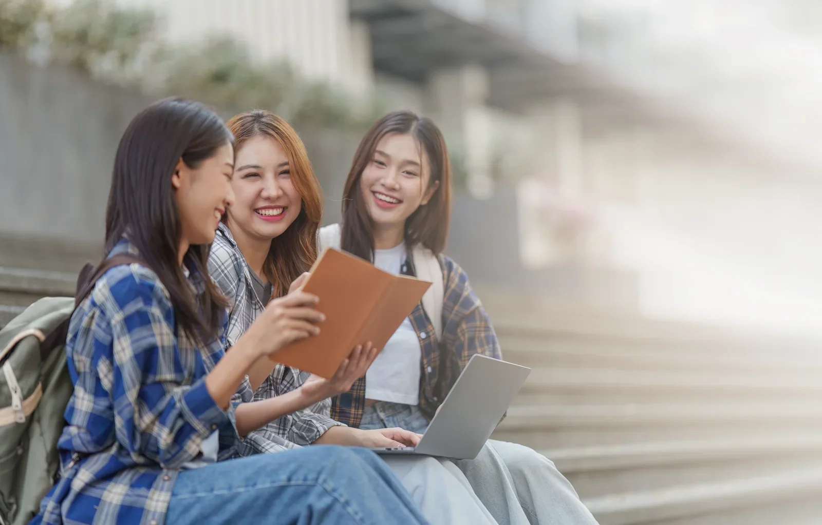 APRISE Learning students collaborating on financial literacy coursework together